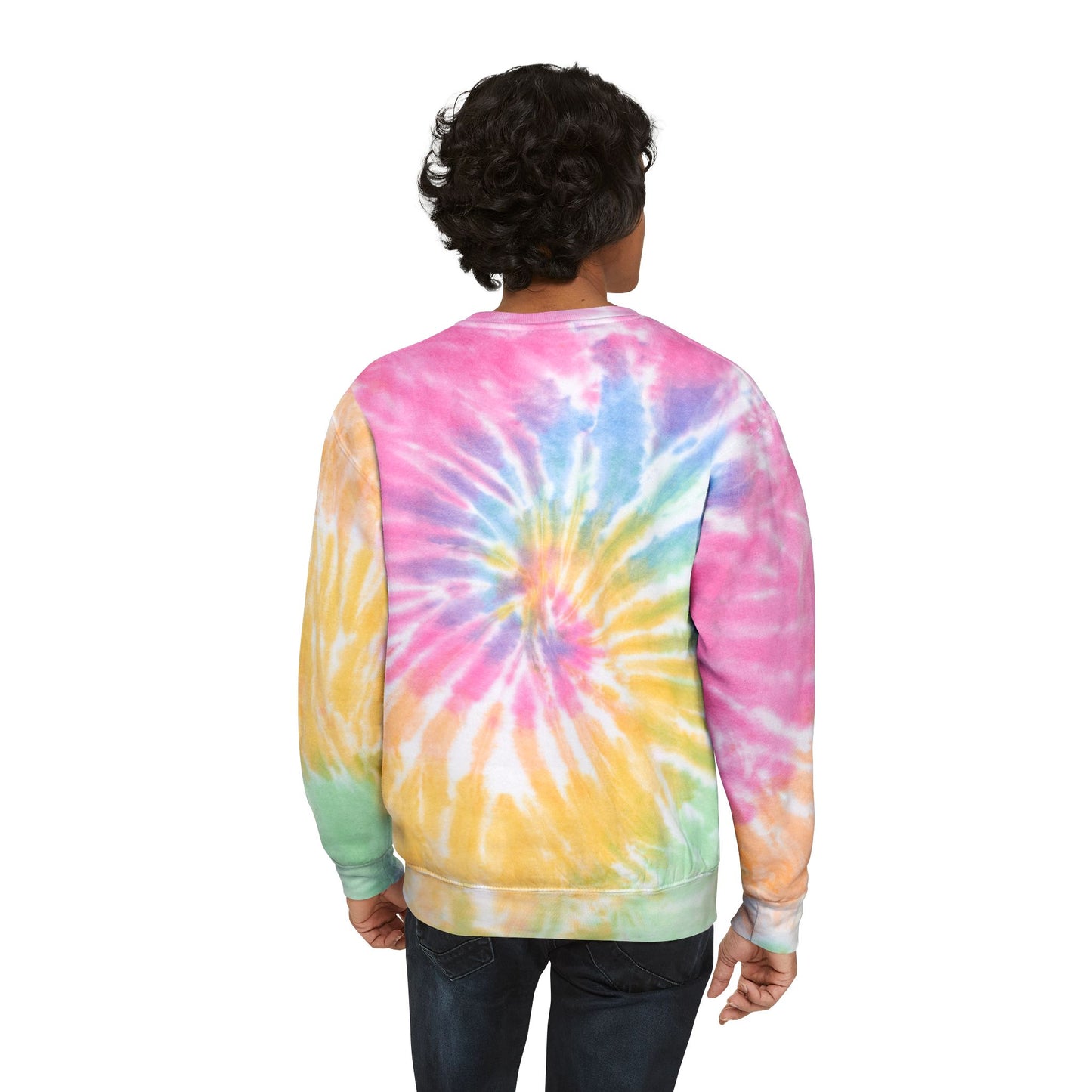 Cozy Tie-Dye Sweatshirt for Relaxation, Casual Wear, Gift for Friends, Festival Style,