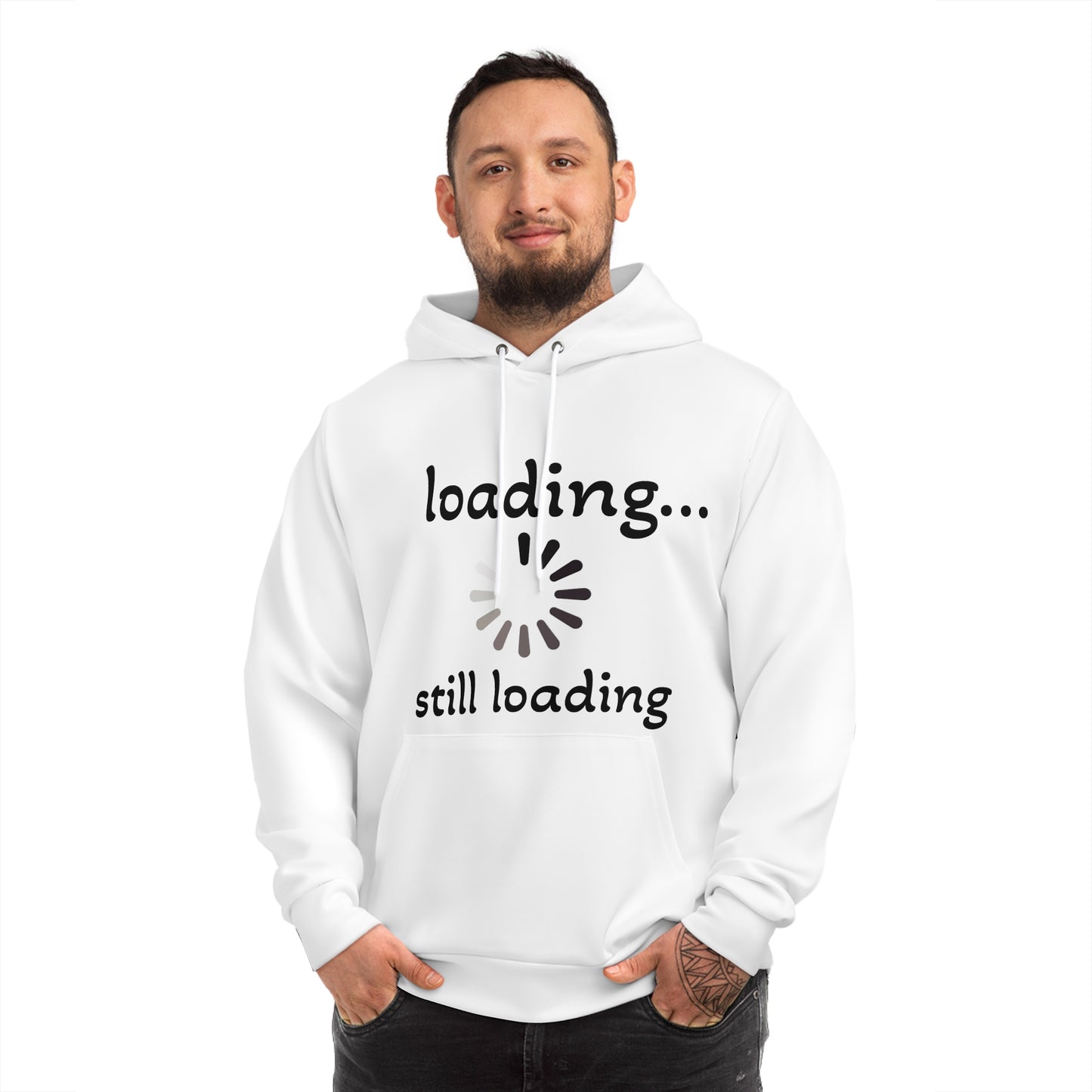 Funny Loading Hoodie | Casual Sweatshirt for Gamers, Perfect Gift for Tech Lovers, Great for Everyday Wear, Fun Apparel