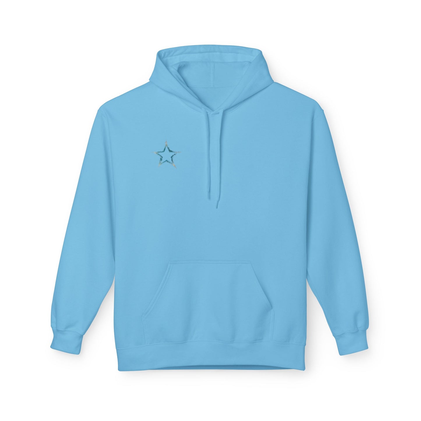 Starry Softstyle Fleece Hoodie for Cozy Vibes, Pullover, Casual Comfort, Perfect Gift for All Occasions, Streetwear Fashion