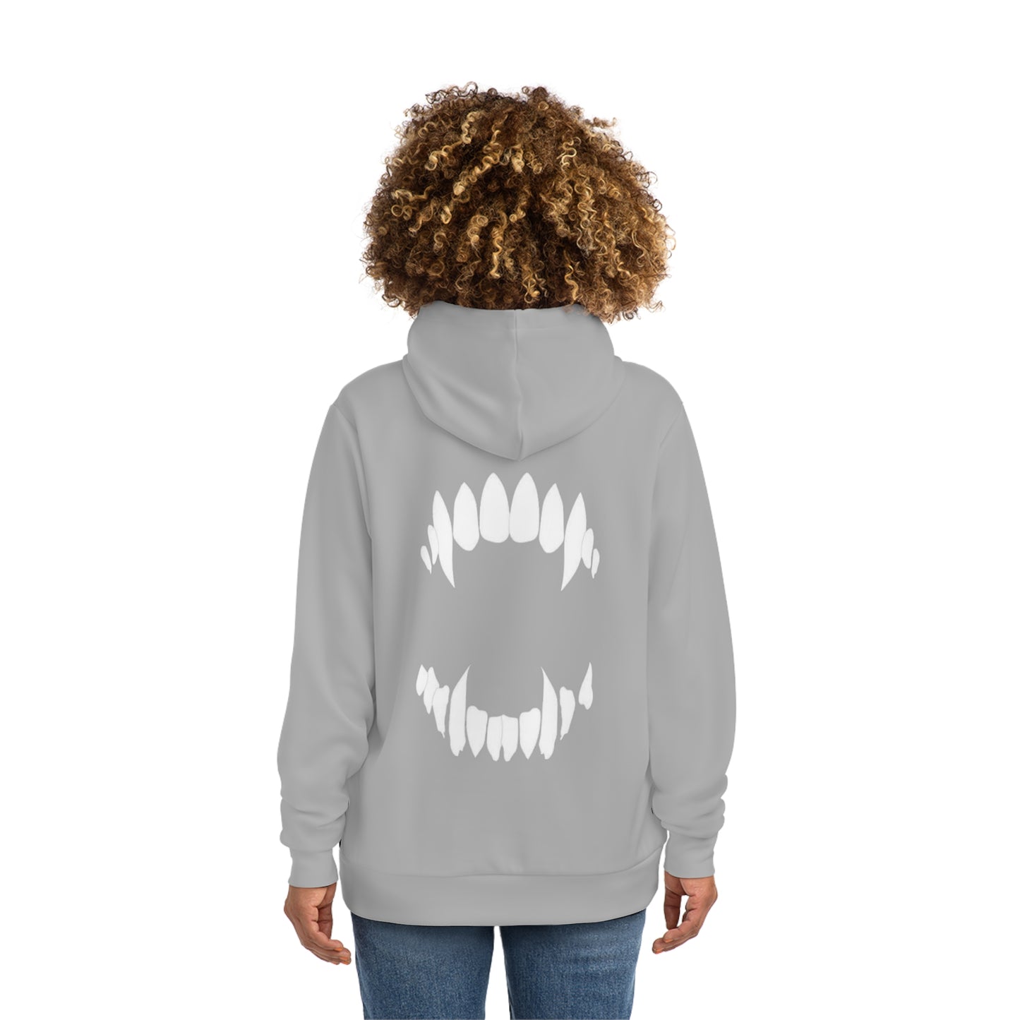 Fierce Bite Hoodie, Graphic Sweatshirt, Unique Casual Wear, Empowerment Apparel, Trendy Gift