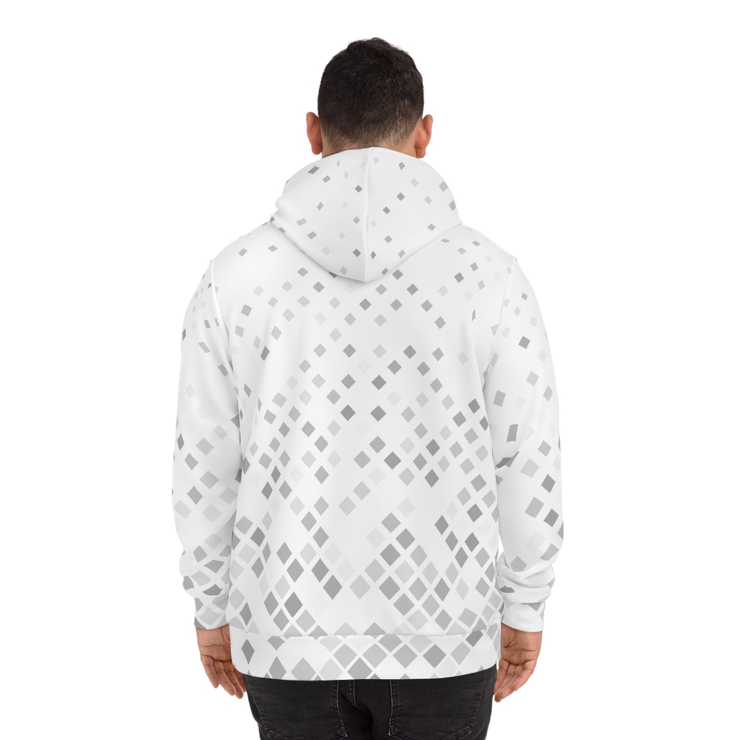 Trendy All-Over Print Hoodie, Stylish Sweatshirt, Unique Casual Top, Gift for Fashion Lovers, Cozy Layer for Winter