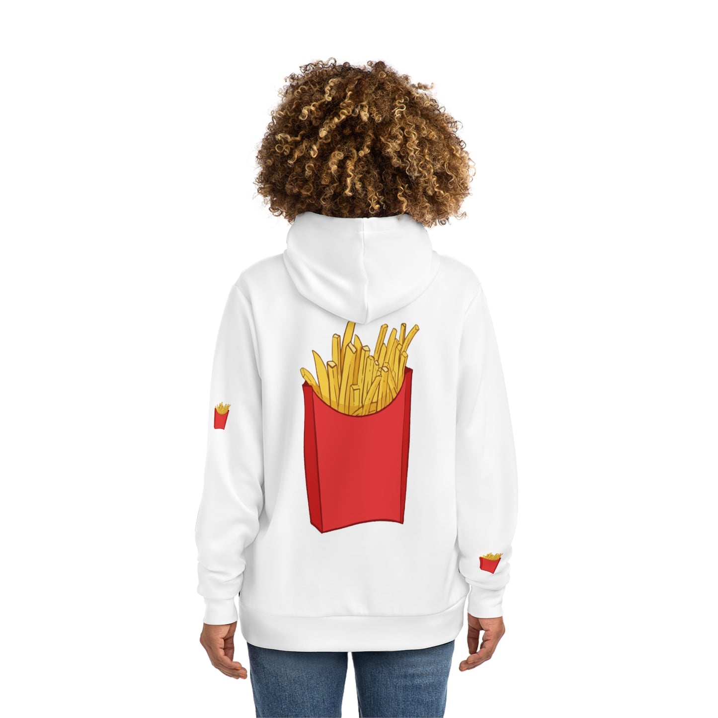 Playful French Fry Hoodie with Fun Quote | Perfect Gift for Food Lovers, Chefs, Foodies, Casual Wear, Everyday Comfort