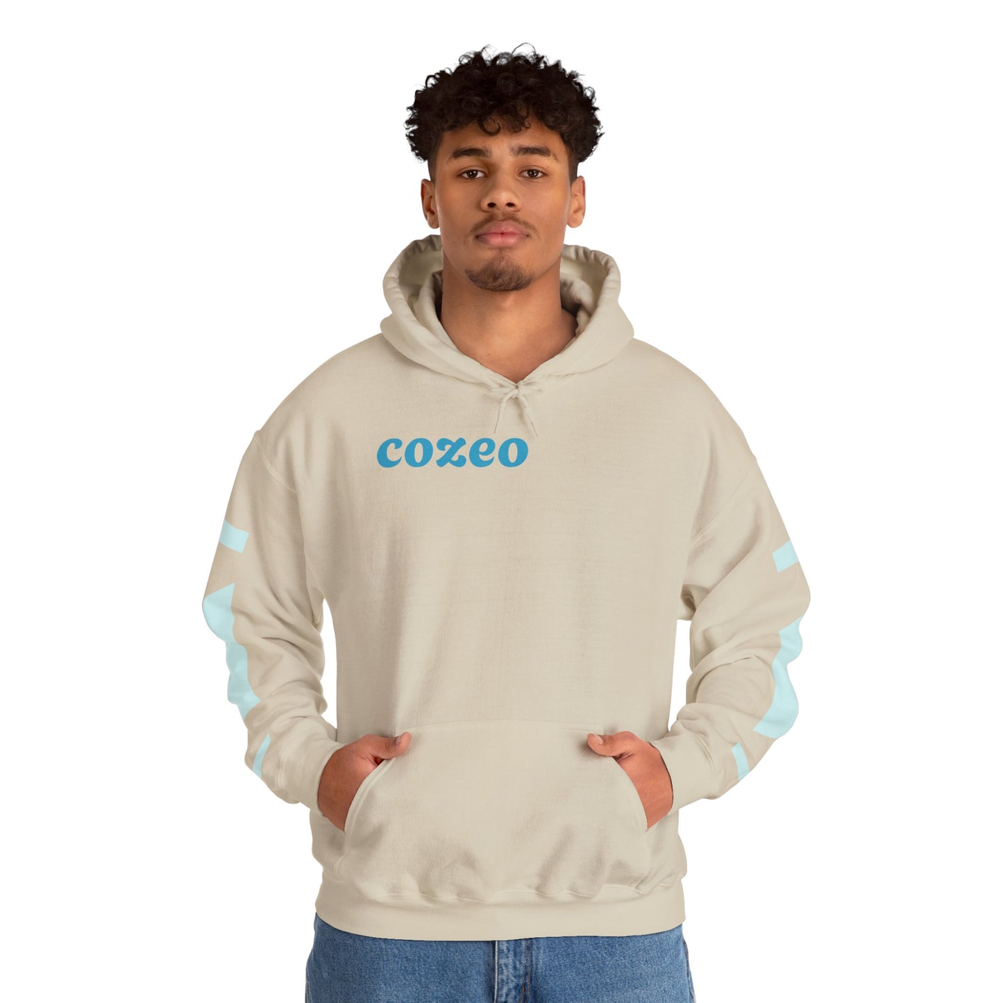Cozy Bear Graphic Hoodie Heavy Blend Sweatshirt, Cute Bear Hoodie, Casual Wear, Fall Fashion, Gift for Teens