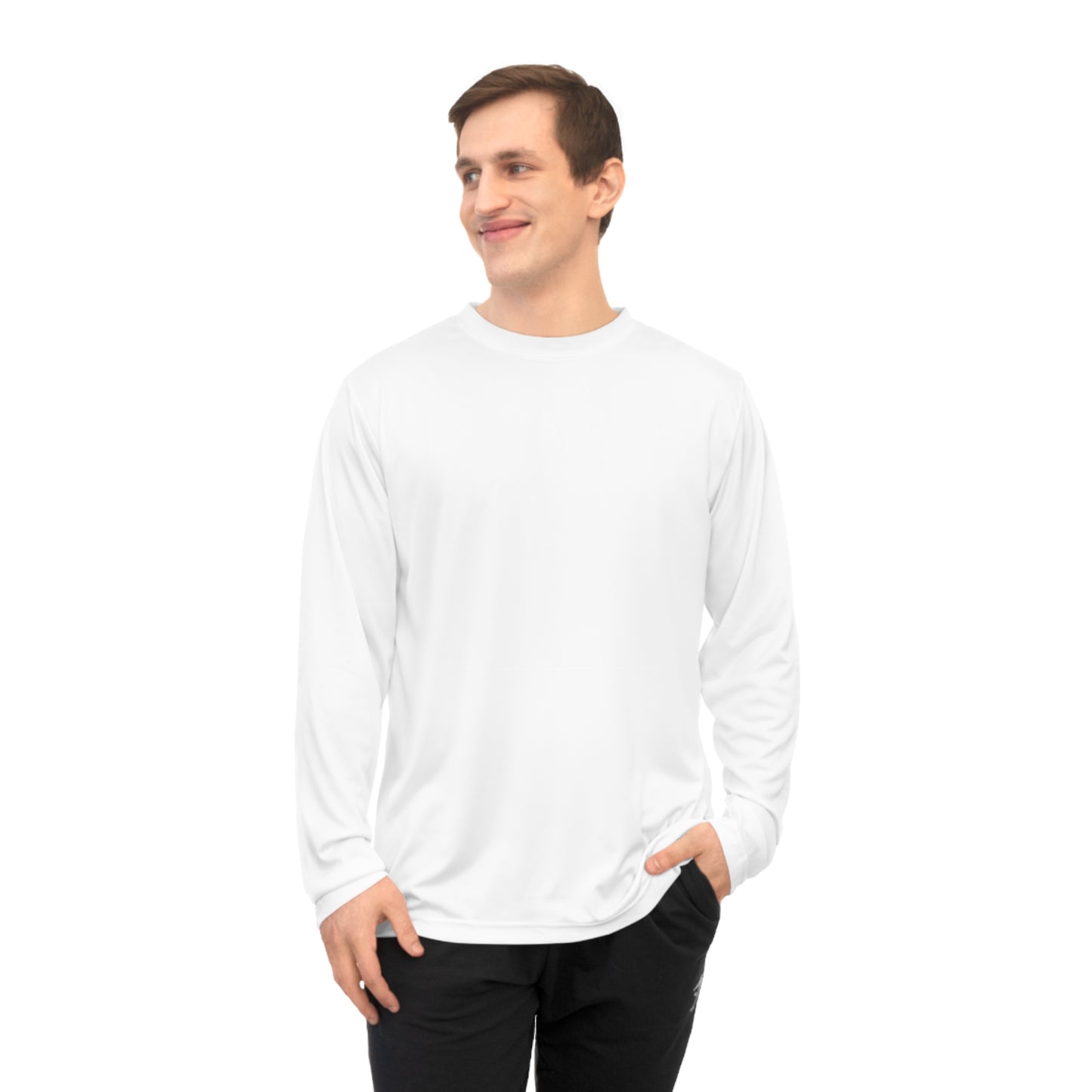 Performance Long Sleeve Shirt, Athletic Wear, Sports Top, Casual Outfit, Workout Shirt, Gift for Fitness Lovers