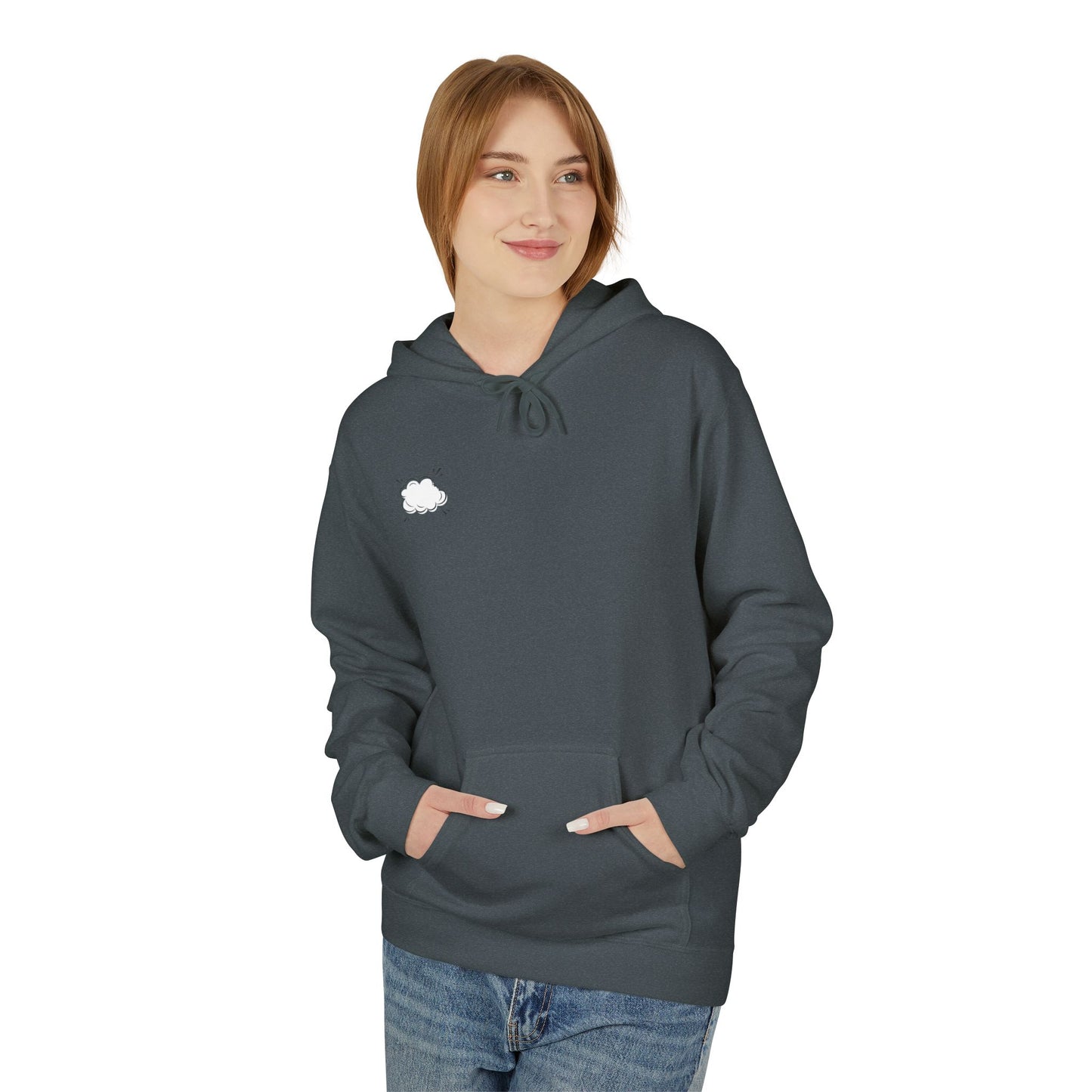 Cozy Fleece Hoodie, Casual Streetwear, Gift for Him/Her, Everyday Comfort, Ideal for Fall/Winter