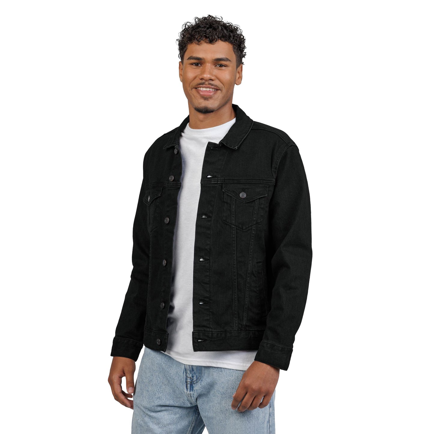 Stylish Embroidered Denim Jacket, Casual Outerwear, Perfect for Everyday Wear, Gifts for Him and Her, Summer Fashion, Trendy Layering