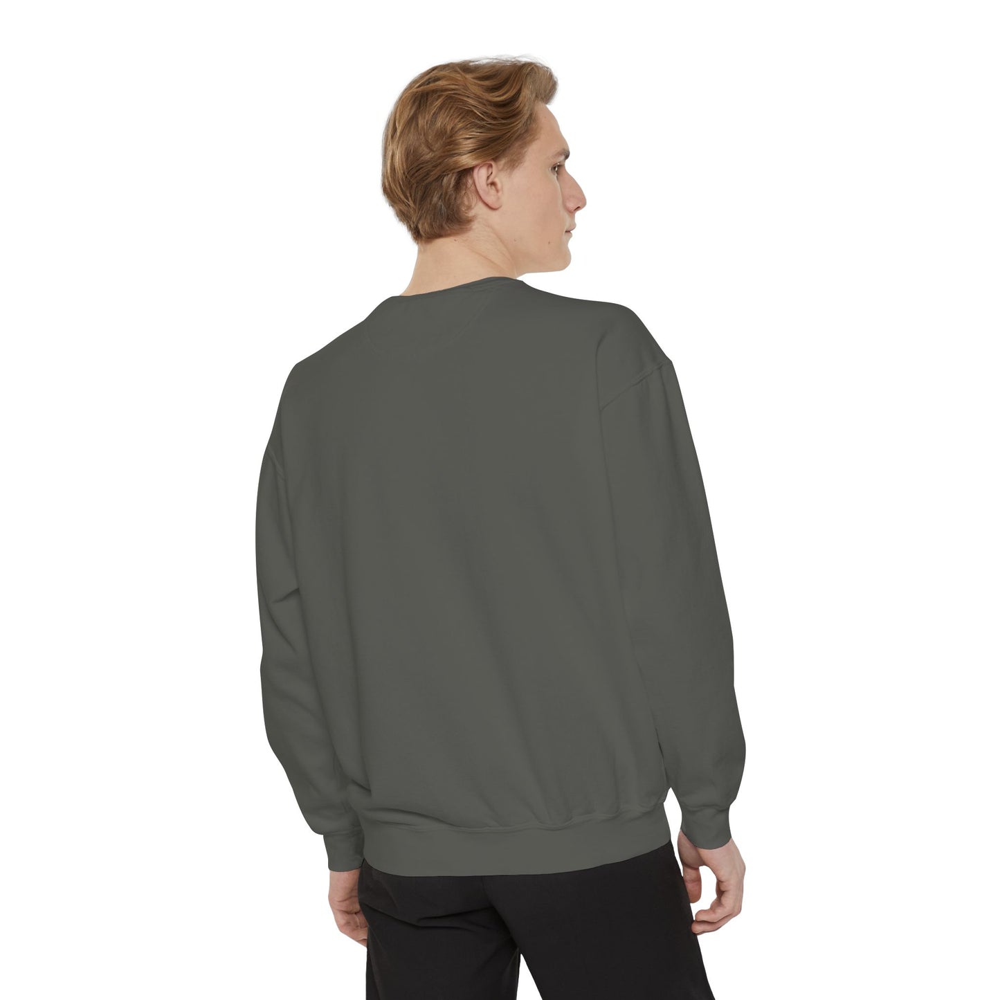 Good Vibes Only Sweatshirt, Garment-Dyed Crewneck, Cozy Casual Wear, Perfect for Festivals, Birthdays, Gifts