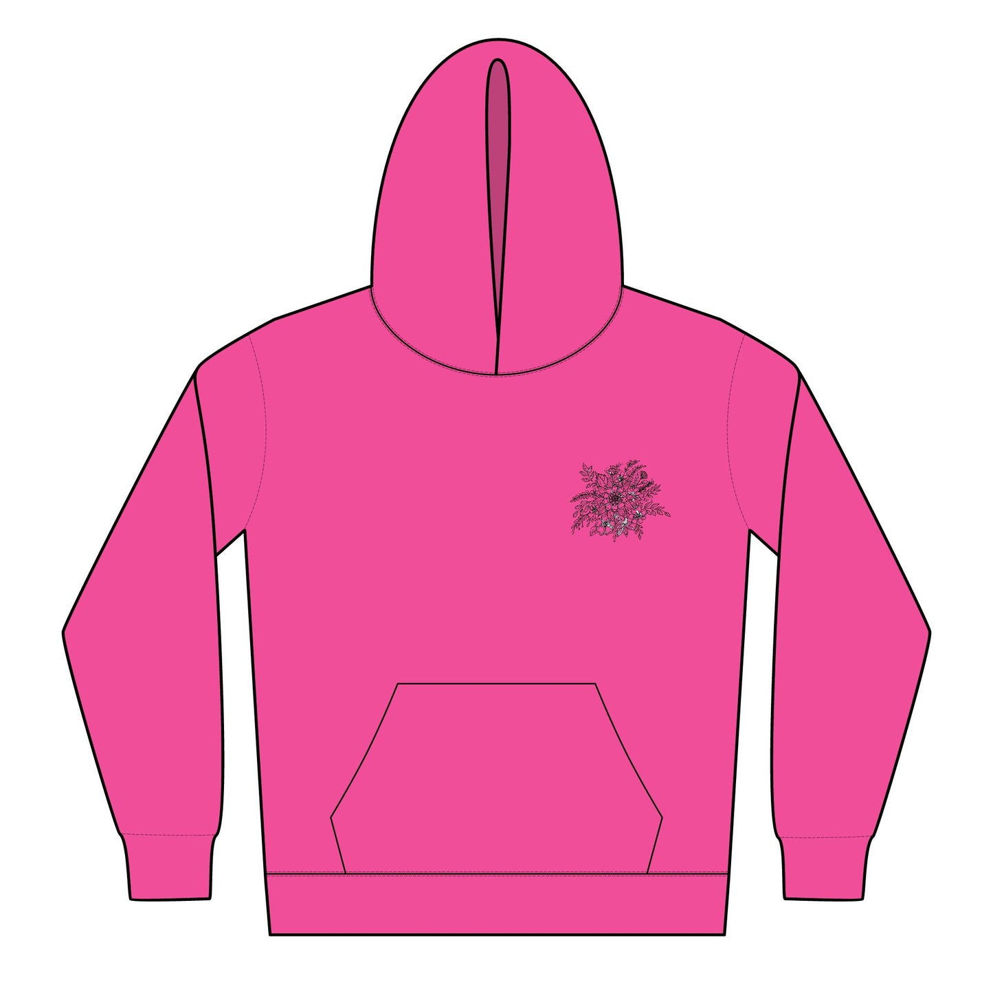 Cozy Youth Hooded Sweatshirt, Casual Outfit, Fun Gift for Teens, Warm Layer, Stylish Everyday Wear