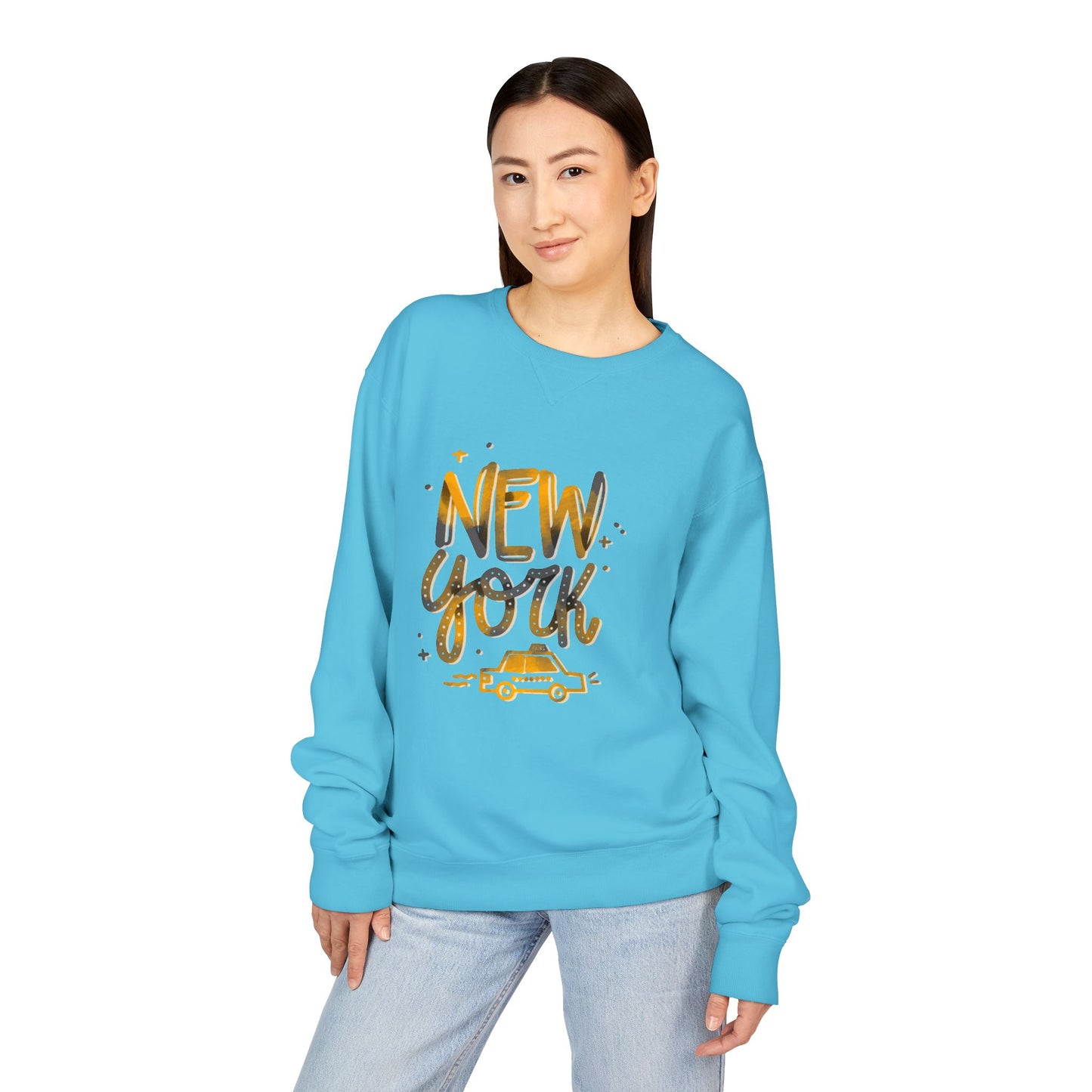 New York City Sweatshirt, Cozy Crewneck, Travel Gift, Fashion Apparel, Casual Wear