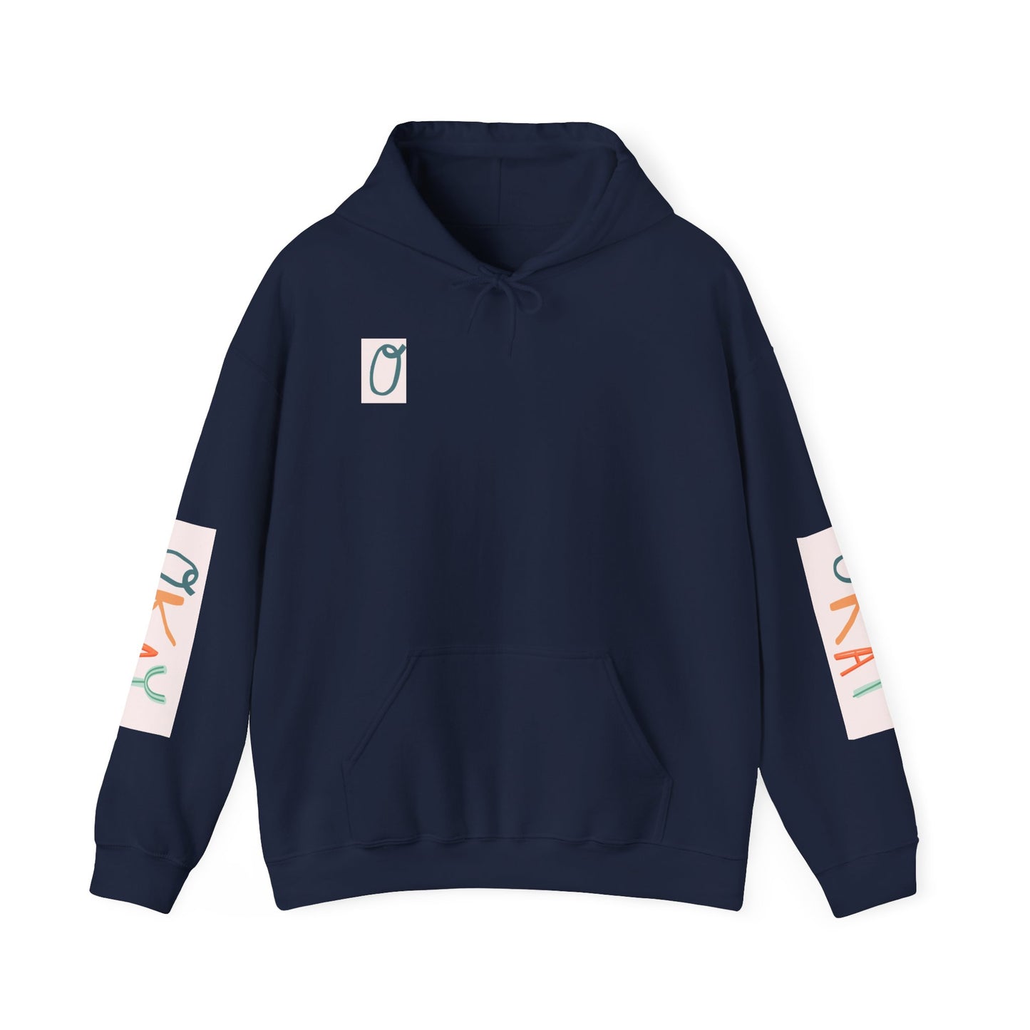 Cozy Graphic Hoodie with Positive Vibes, Sweatshirt for All Occasions, Casual Wear, Gift for Friends, Relaxation