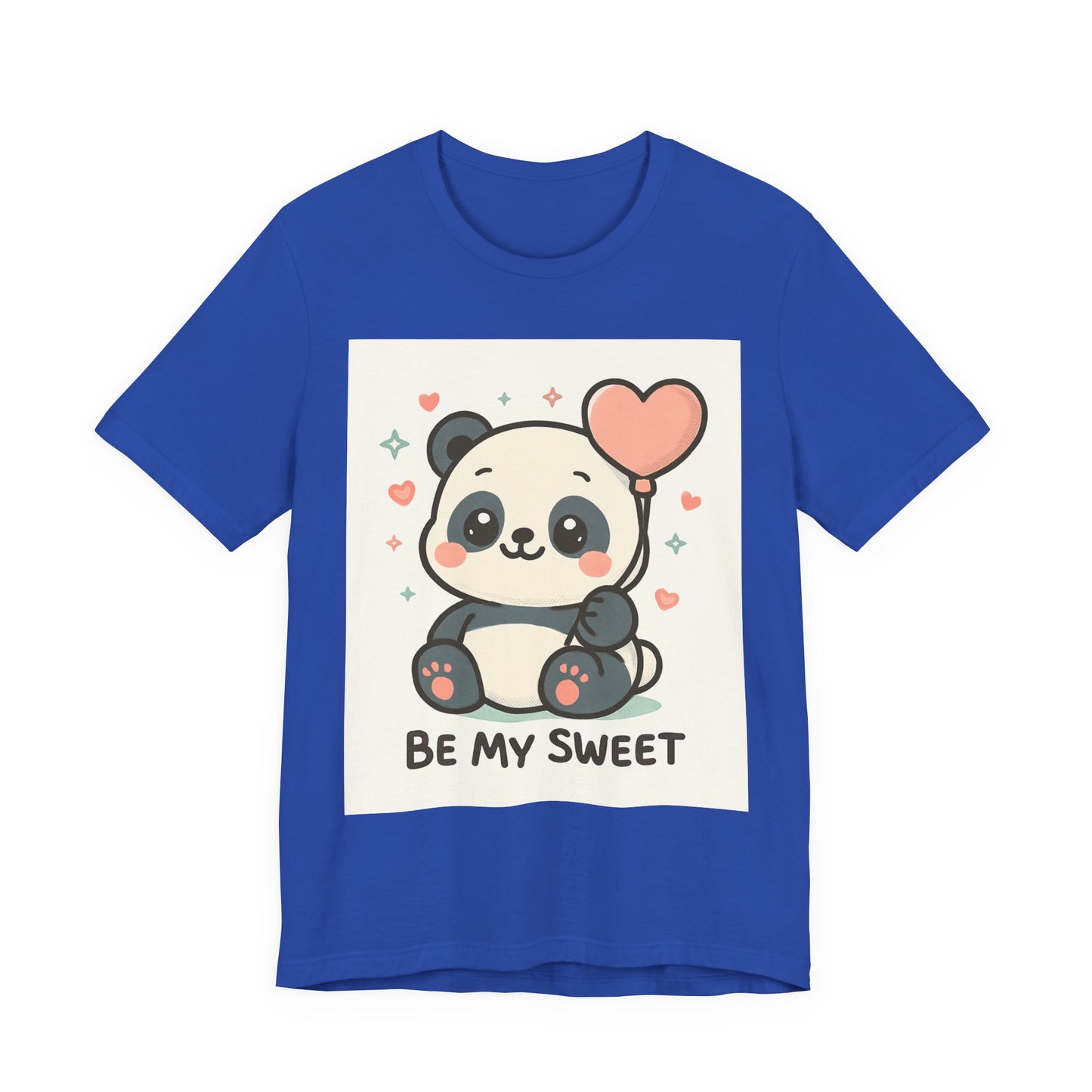 Cute Panda Tee, Be My Sweet T-Shirt, Gift for Animal Lovers, Kids and Adults, Casual Wear, Cute Animal Tee