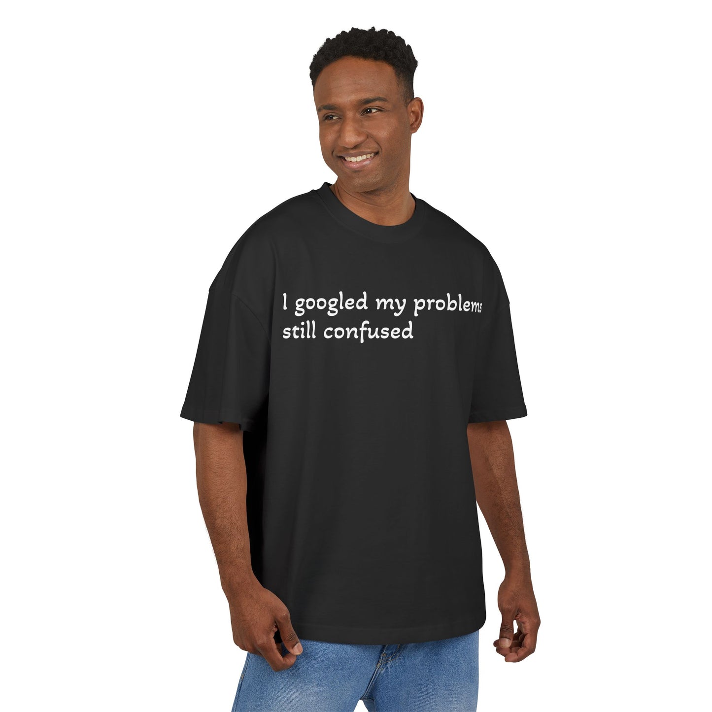 Funny Confused Emoji Tee, Cotton Tee, Casual Gift, Humor Shirt, Unique Graphic Top, Playful Wear