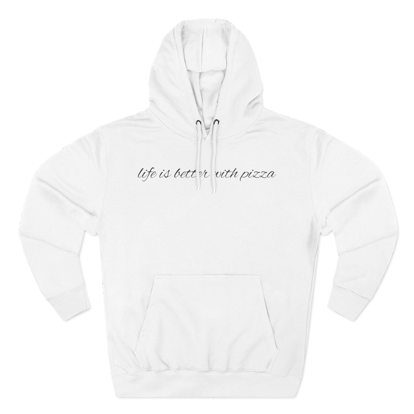 Cozy Pizza Hoodie, Fun Graphic Fleece Sweatshirt, Ideal for Food Lovers, Casual Wear, Gift for Pizza Lovers, Comfort and Style