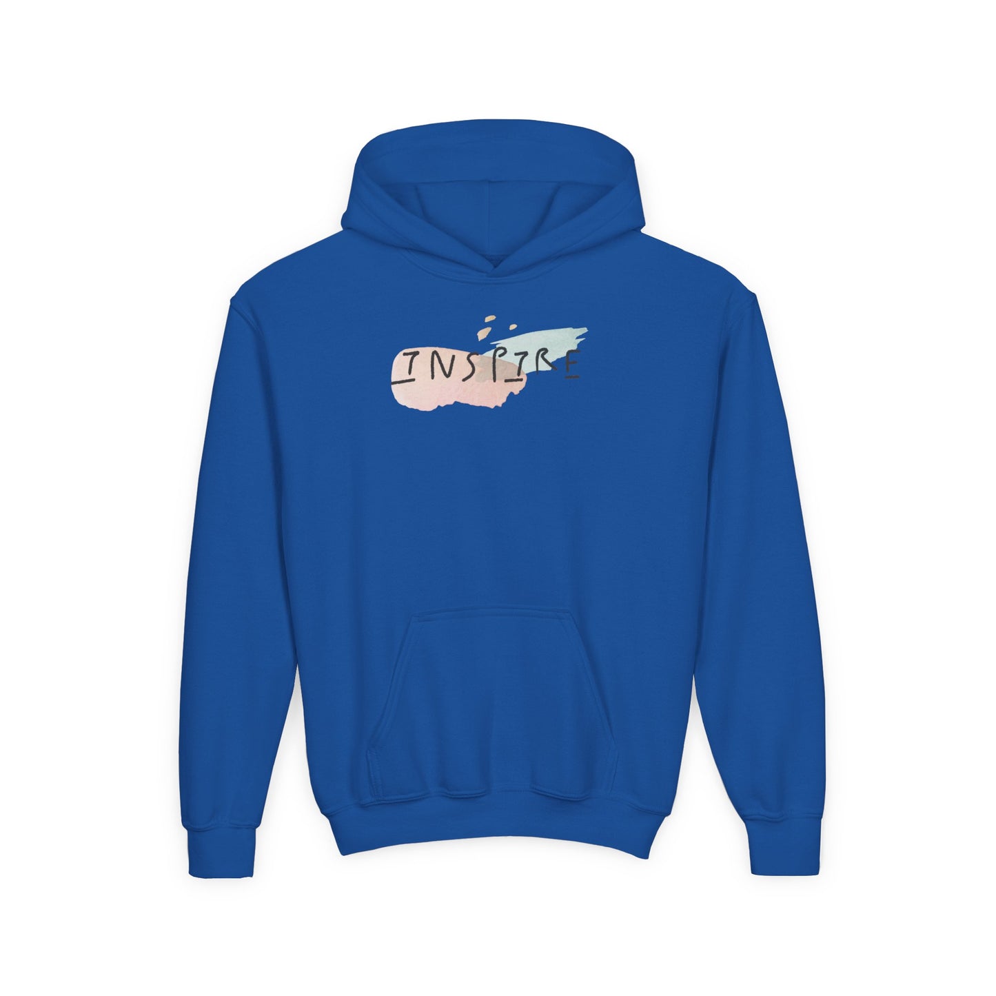 Inspire Youth Hoodie - Cozy Sweatshirt for Teens, Inspirational Gift, Casual Outfit, Schoolwear, Birthday Present