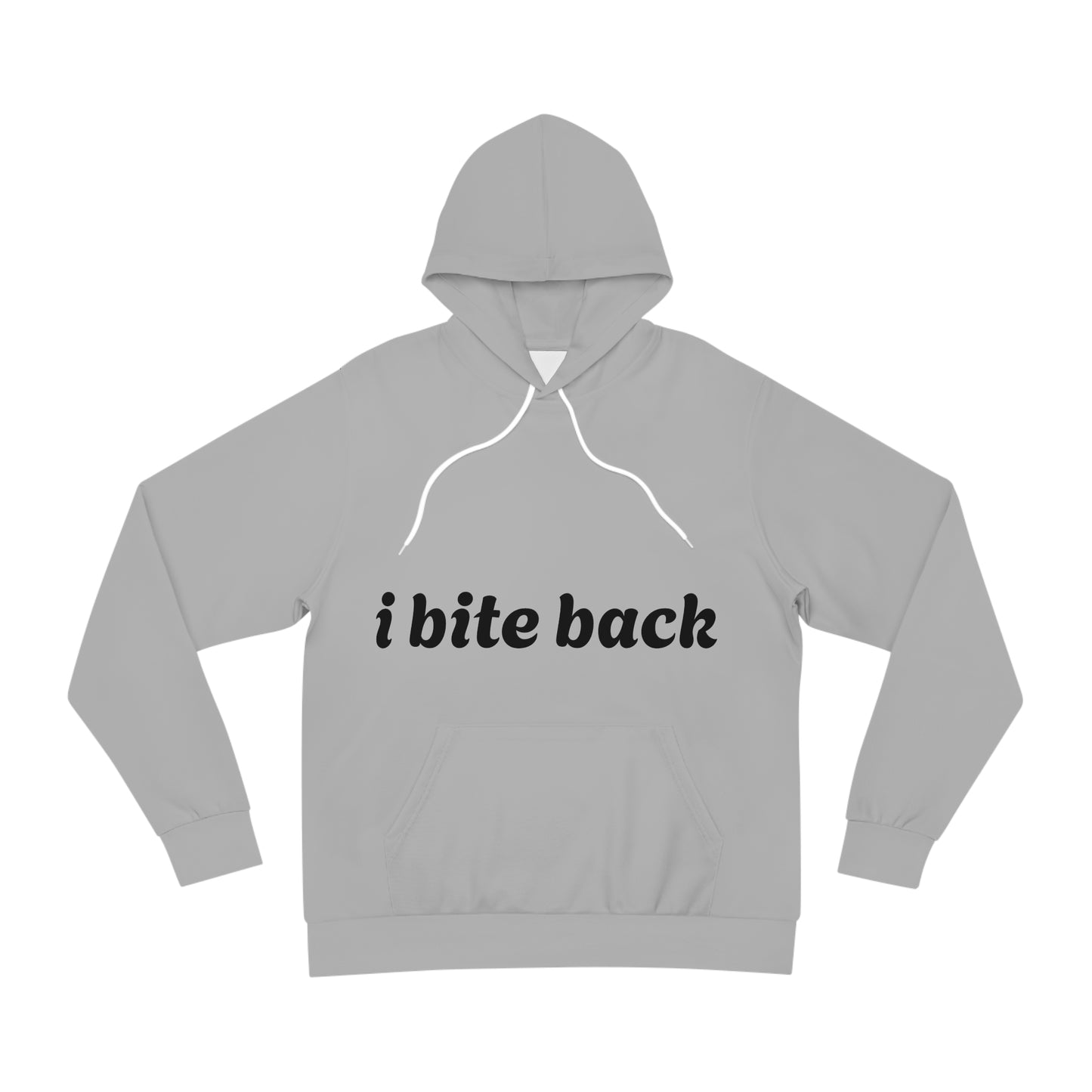 Fierce Bite Hoodie, Graphic Sweatshirt, Unique Casual Wear, Empowerment Apparel, Trendy Gift
