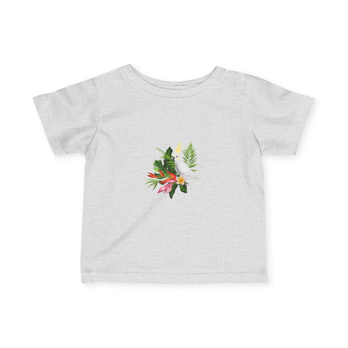 Tropical Floral Infant Tee, Baby Shirt, Cute Kids Tee, Summer Fashion, Baby Shower Gift, Toddler Clothing