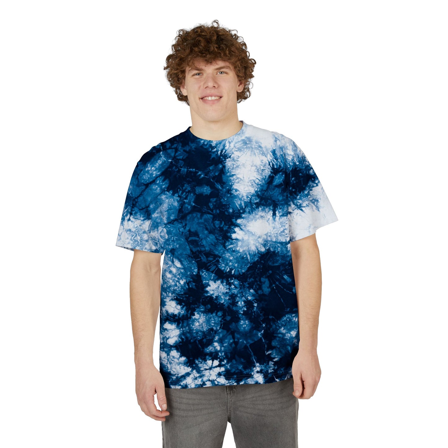 Colorful Oversized Tie-Dye T-Shirt - Vibrant, Fun, Casual Wear, Perfect for Festivals, Summer Days, Gifts, Relaxation