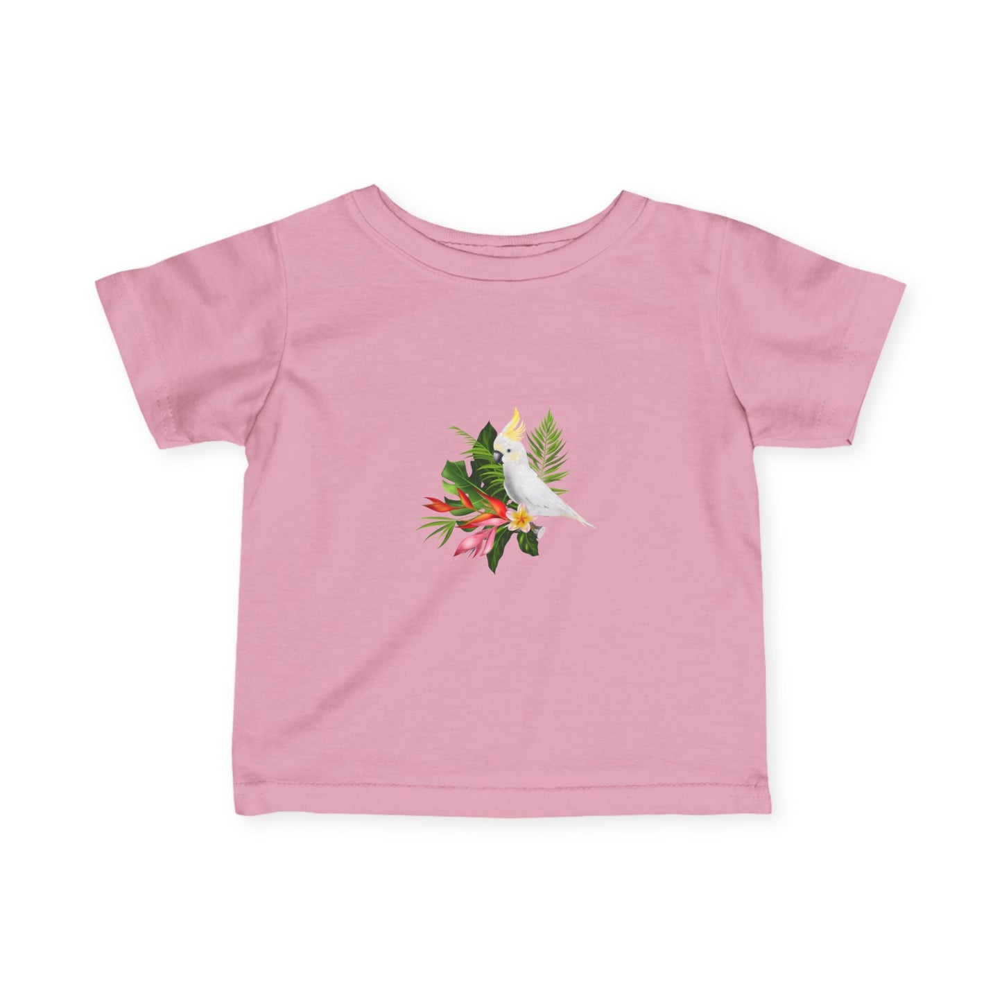 Tropical Floral Infant Tee, Baby Shirt, Cute Kids Tee, Summer Fashion, Baby Shower Gift, Toddler Clothing