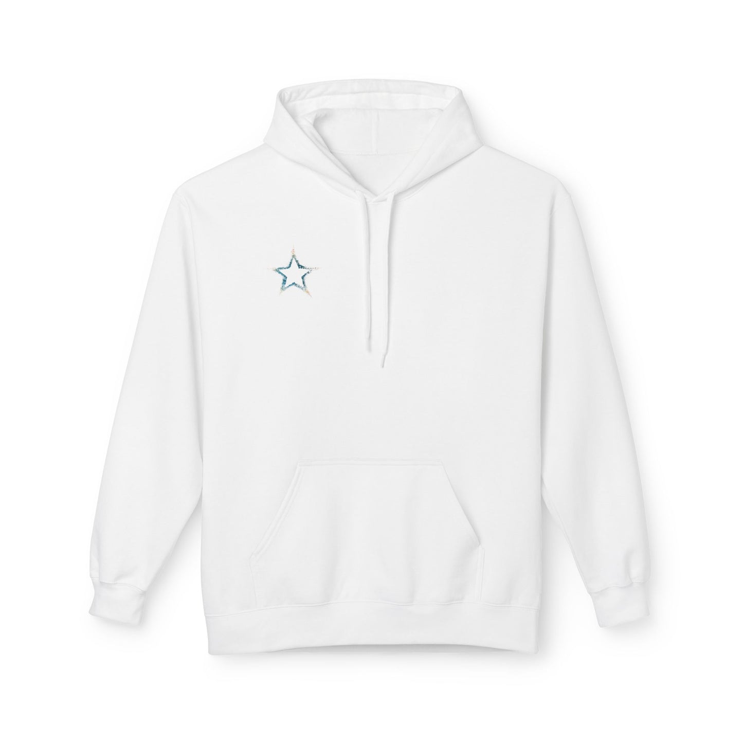 Starry Softstyle Fleece Hoodie for Cozy Vibes, Pullover, Casual Comfort, Perfect Gift for All Occasions, Streetwear Fashion