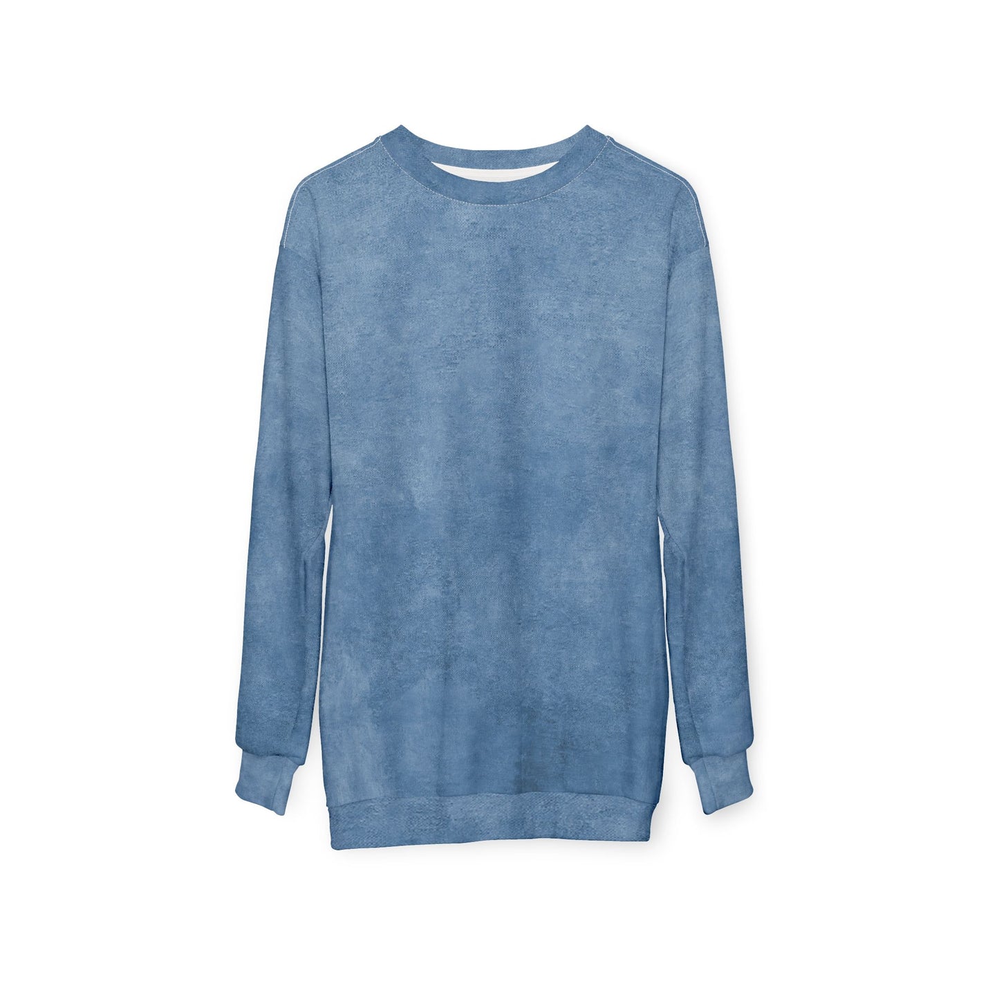 Cozy Blue Sweatshirt, Relaxed Fashion, Gift for Her, Casual Layering, Everyday Comfort, Trendy Apparel