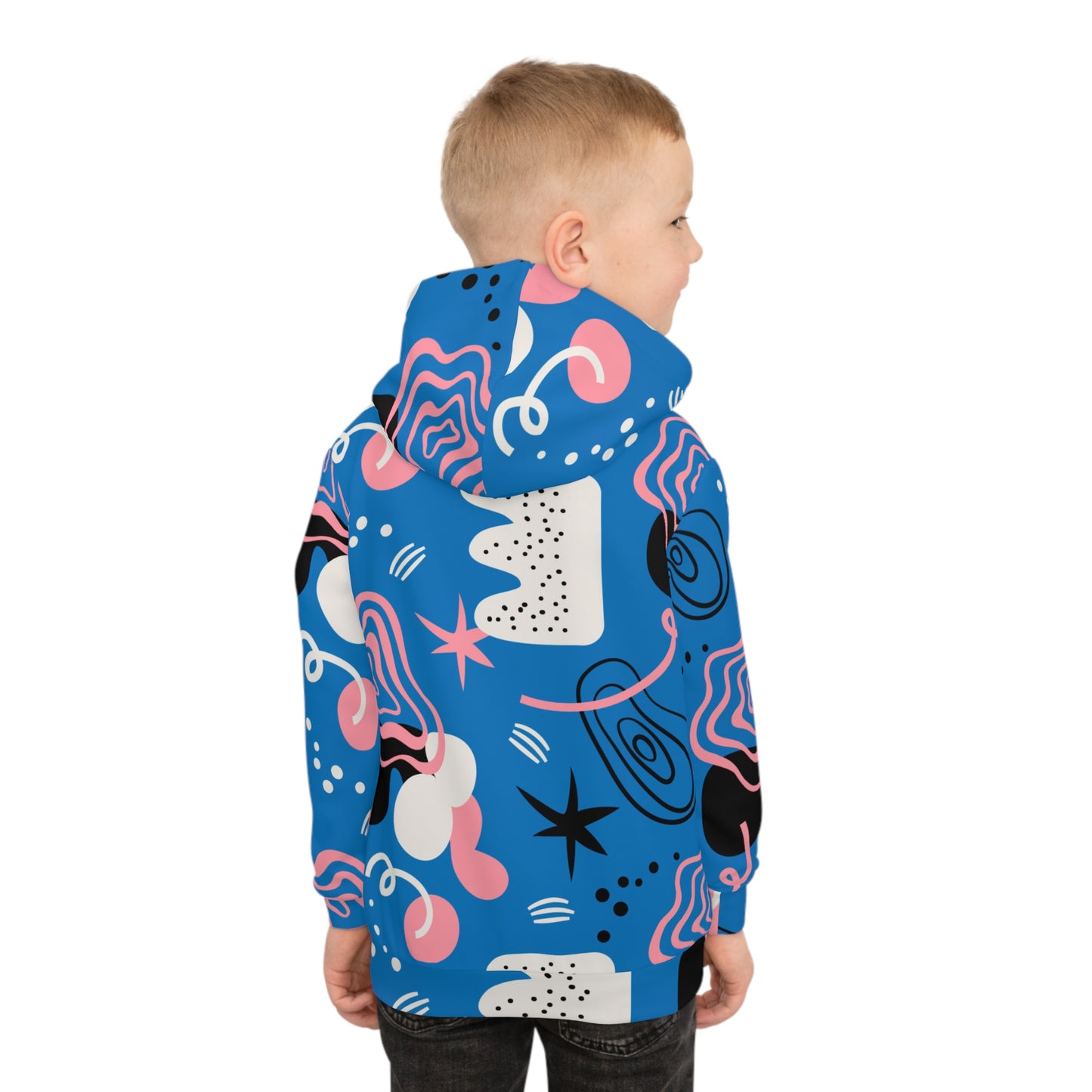 Playful Abstract Children's Hoodie