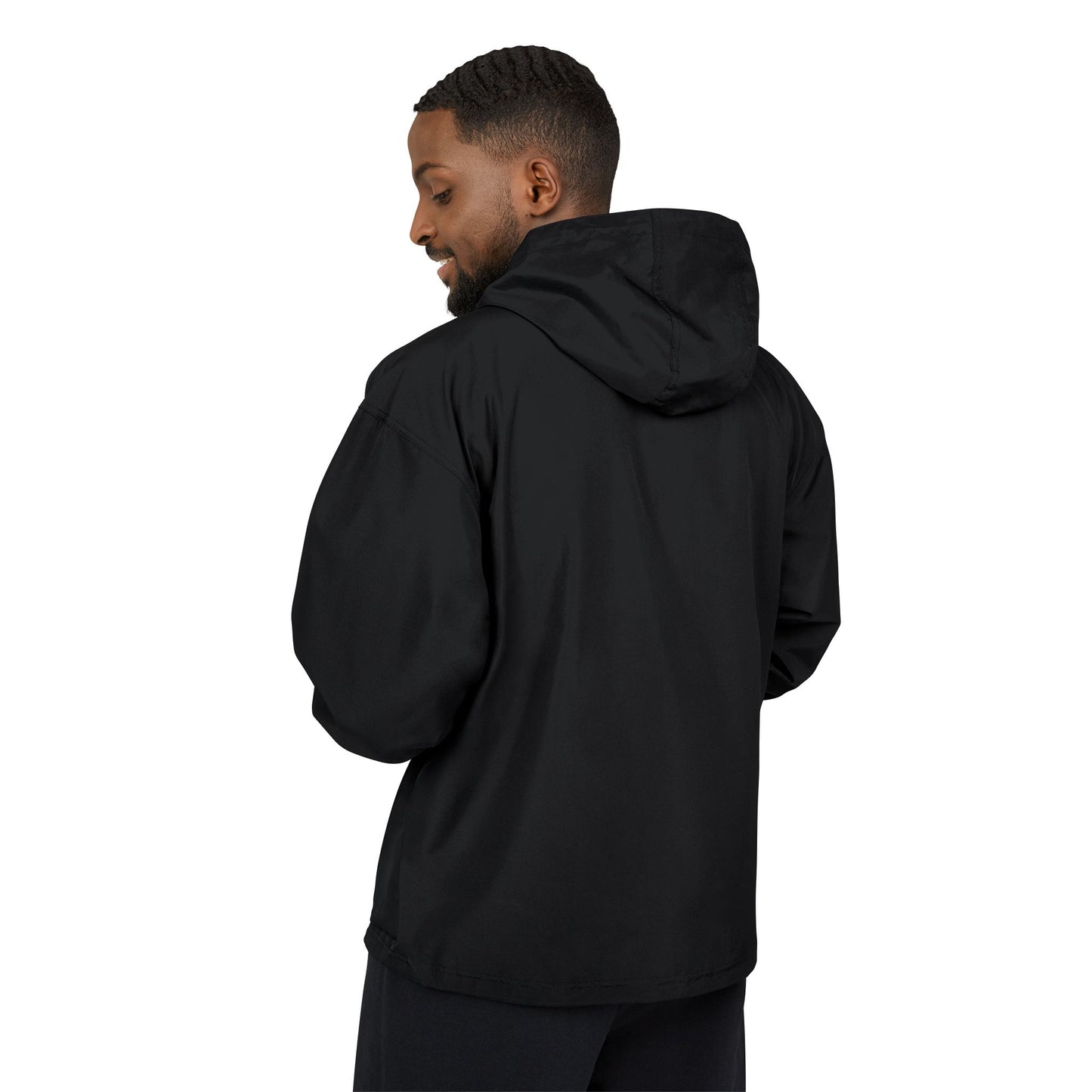 Vibrant Packable Anorak Jacket - Rain Gear for Outdoor Adventures, Travel, Sports, Festivals, Fashion