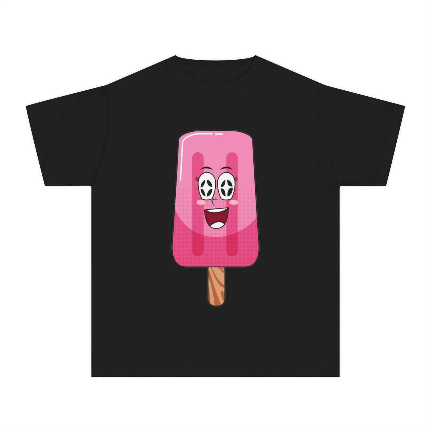 Youth Pop Art Ice Cream Tee, Fun Summer Tee, Kids Graphic T-Shirt, Cute Gift for Kids, Ice Cream Lovers Apparel