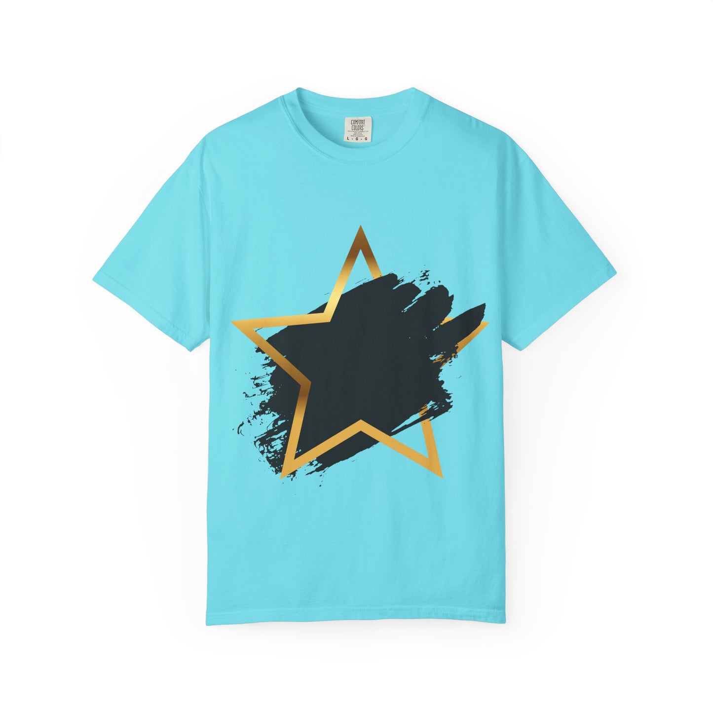 Stylish Star Graphic T-shirt - Casual Wear, Gift for Friends, Summer Fashion, Stylish Outfit, Everyday Casual
