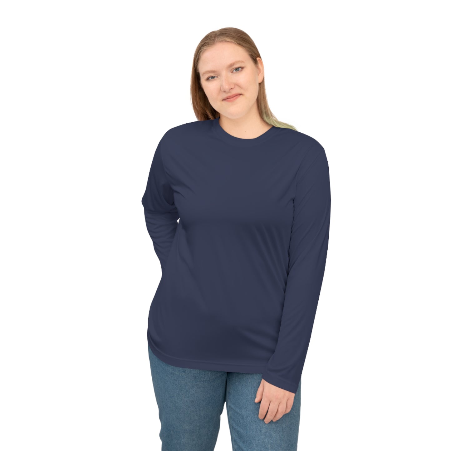 Performance Long Sleeve Shirt, Athletic Wear, Sports Top, Casual Outfit, Workout Shirt, Gift for Fitness Lovers
