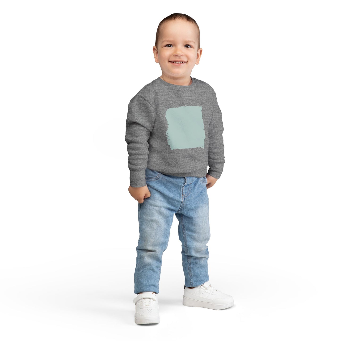 Minimalist Toddler Sweatshirt - Cute Kids Apparel, Perfect for Casual Wear, Gift for Toddlers, Birthday Celebrations, Everyday Style
