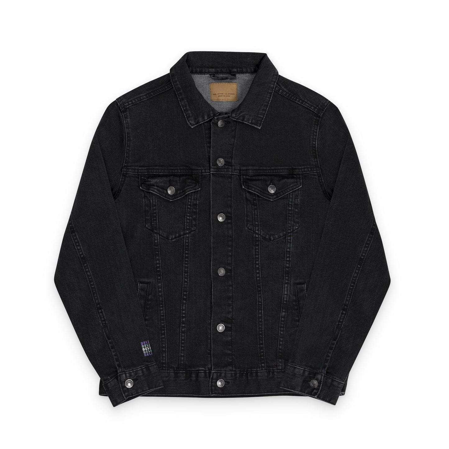 Stylish Embroidered Denim Jacket, Casual Outerwear, Perfect for Everyday Wear, Gifts for Him and Her, Summer Fashion, Trendy Layering