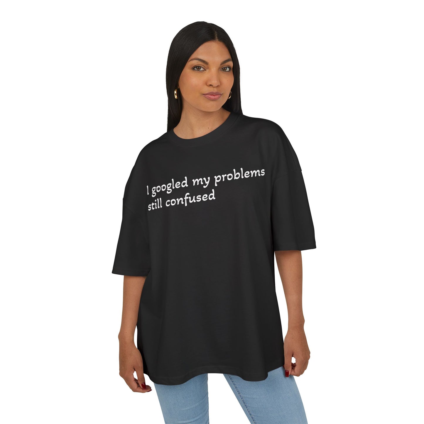 Funny Confused Emoji Tee, Cotton Tee, Casual Gift, Humor Shirt, Unique Graphic Top, Playful Wear