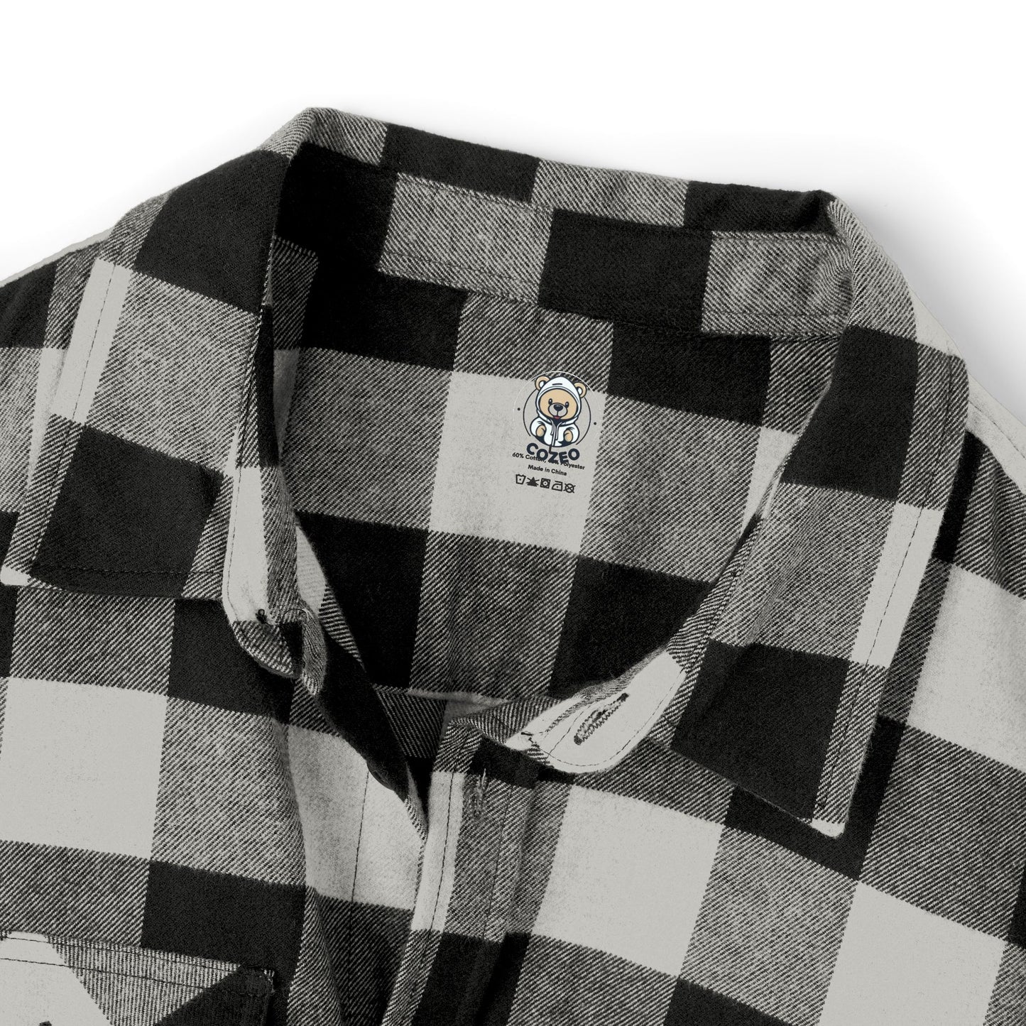 Cozy Flannel Shirt, Perfect for Fall Outings, Layering, Camping, Casual Wear, Plaid Top