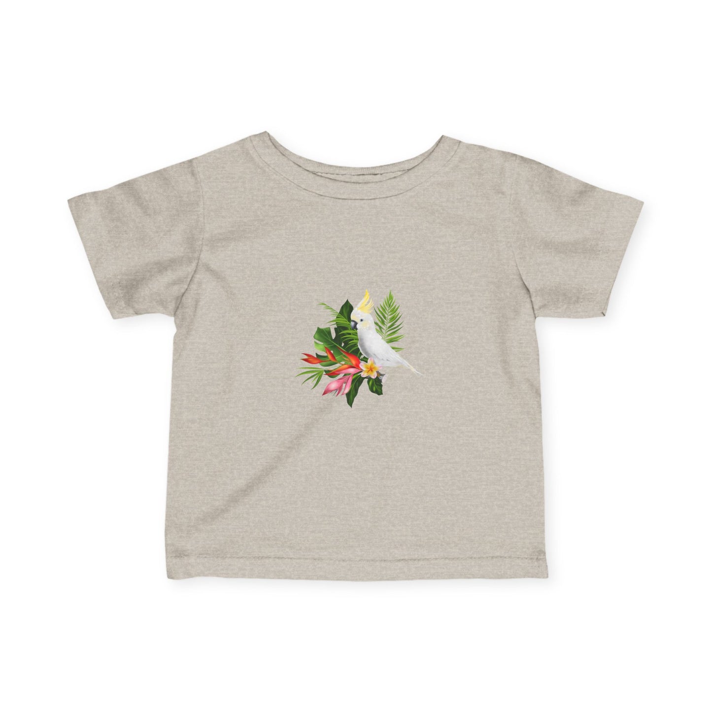 Tropical Floral Infant Tee, Baby Shirt, Cute Kids Tee, Summer Fashion, Baby Shower Gift, Toddler Clothing