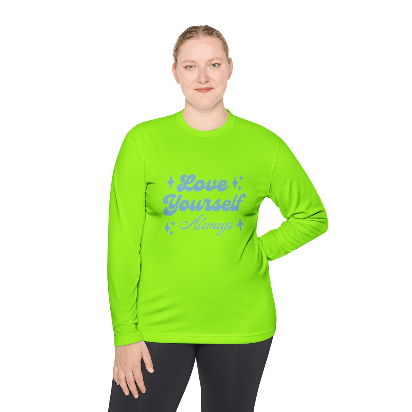 Love Yourself Long Sleeve Tee | Comfort Wear, Self-Care Gift, Inspirational Shirt, Casual Outfit, Modern Apparel