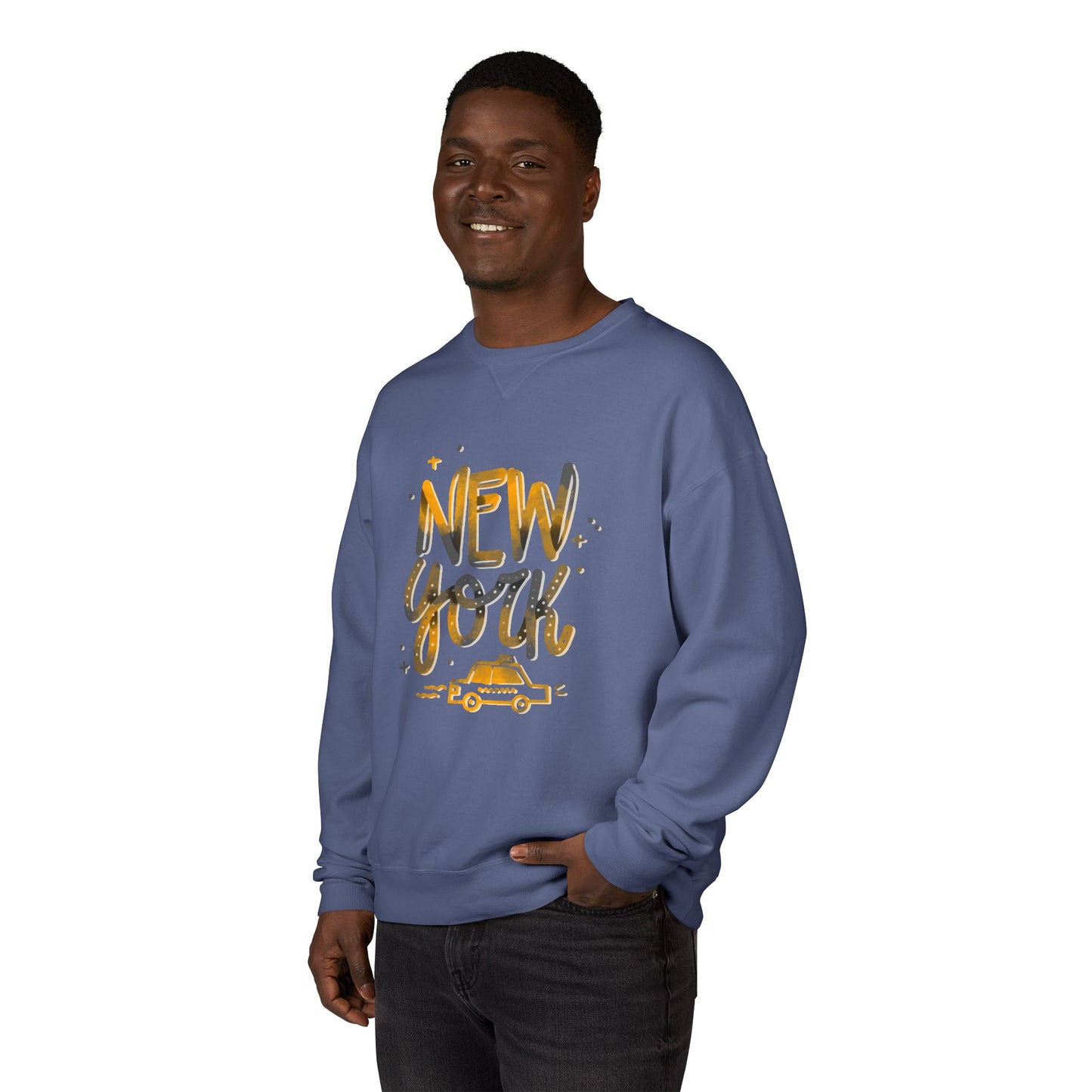 New York City Sweatshirt, Cozy Crewneck, Travel Gift, Fashion Apparel, Casual Wear