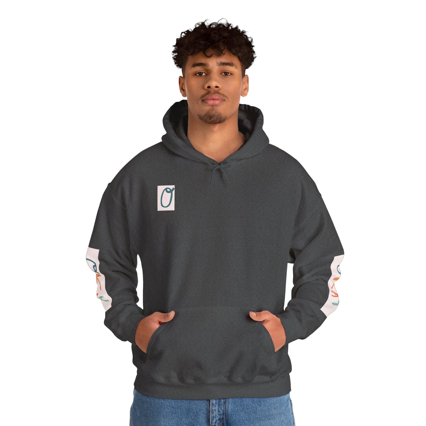 Cozy Graphic Hoodie with Positive Vibes, Sweatshirt for All Occasions, Casual Wear, Gift for Friends, Relaxation