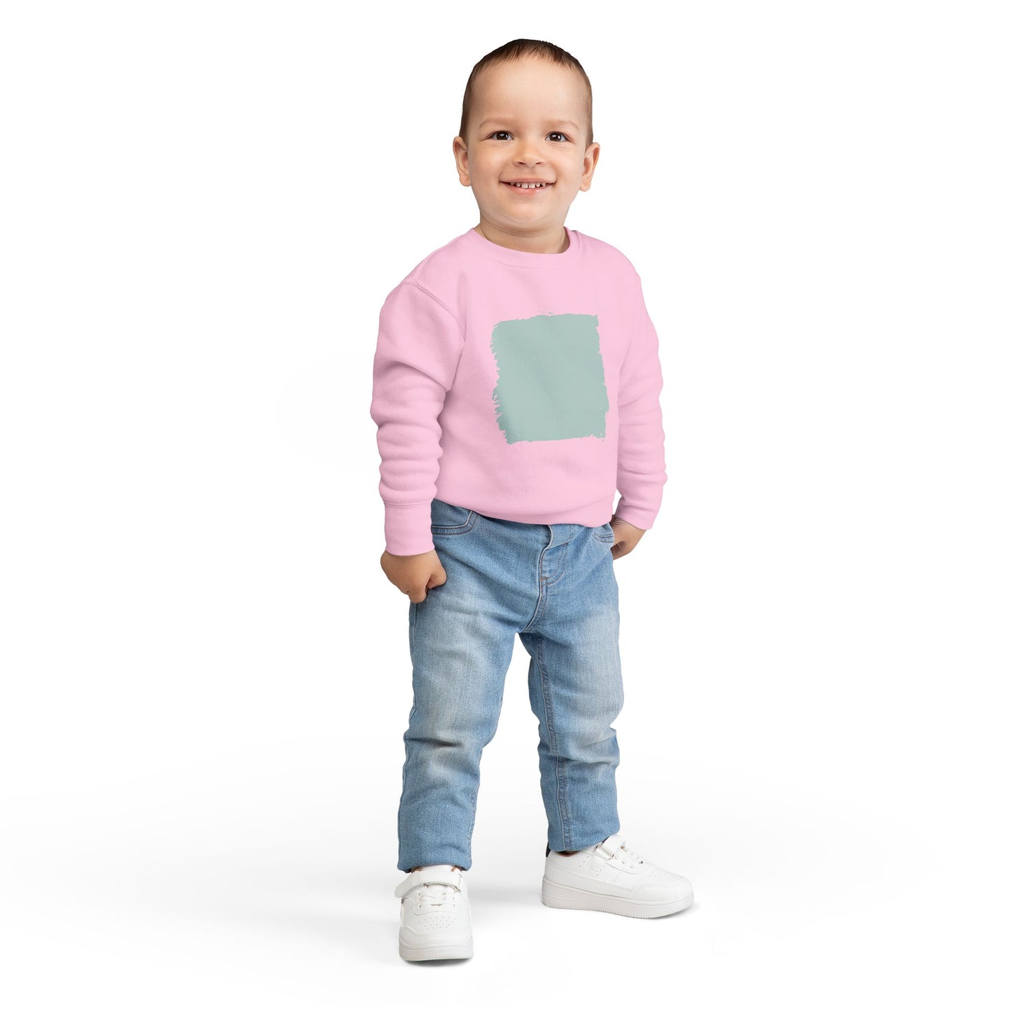 Minimalist Toddler Sweatshirt - Cute Kids Apparel, Perfect for Casual Wear, Gift for Toddlers, Birthday Celebrations, Everyday Style