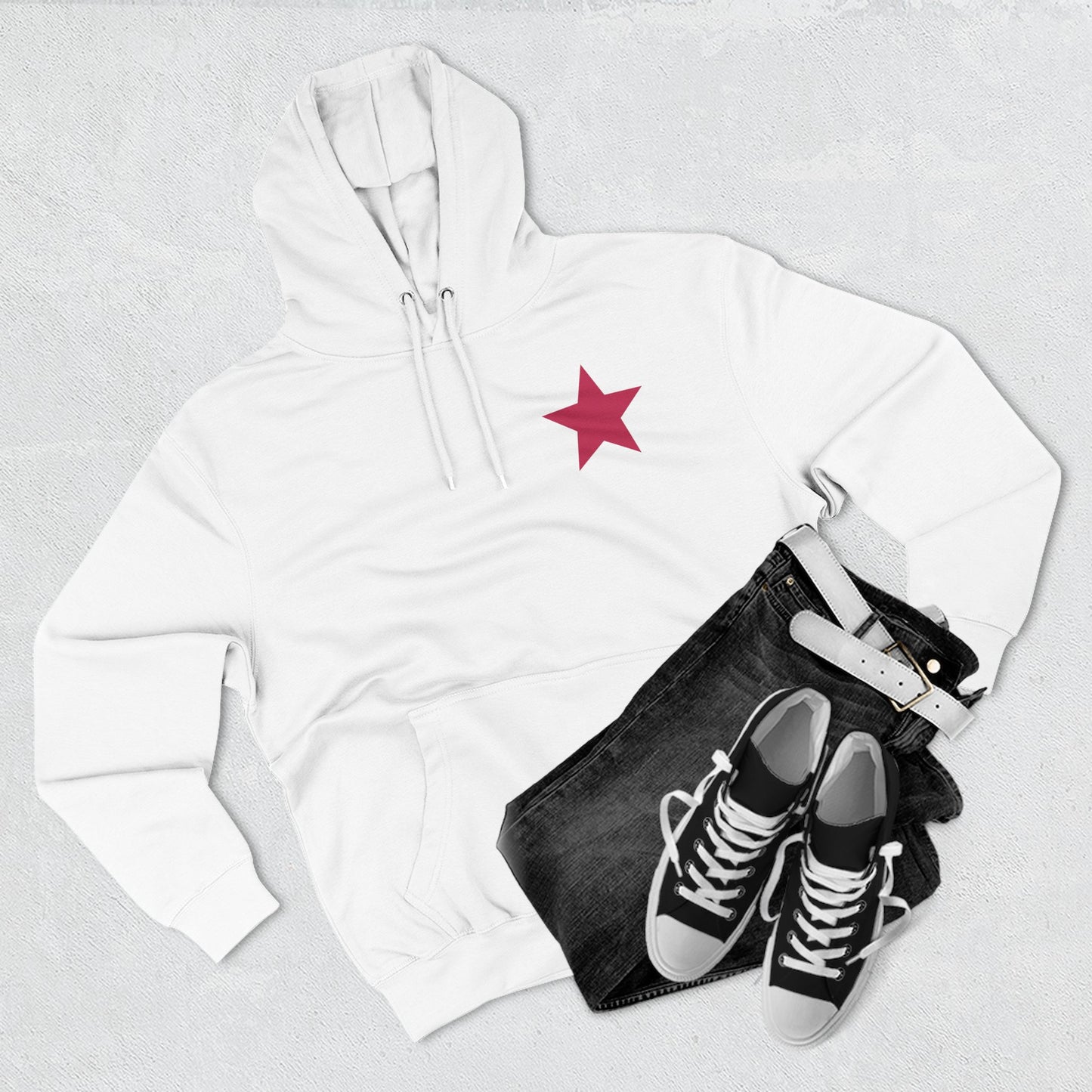 You Are a Star Fleece Hoodie, Cozy Hoodie, Inspirational Apparel, Gift for Encouragement, Motivational Fashion