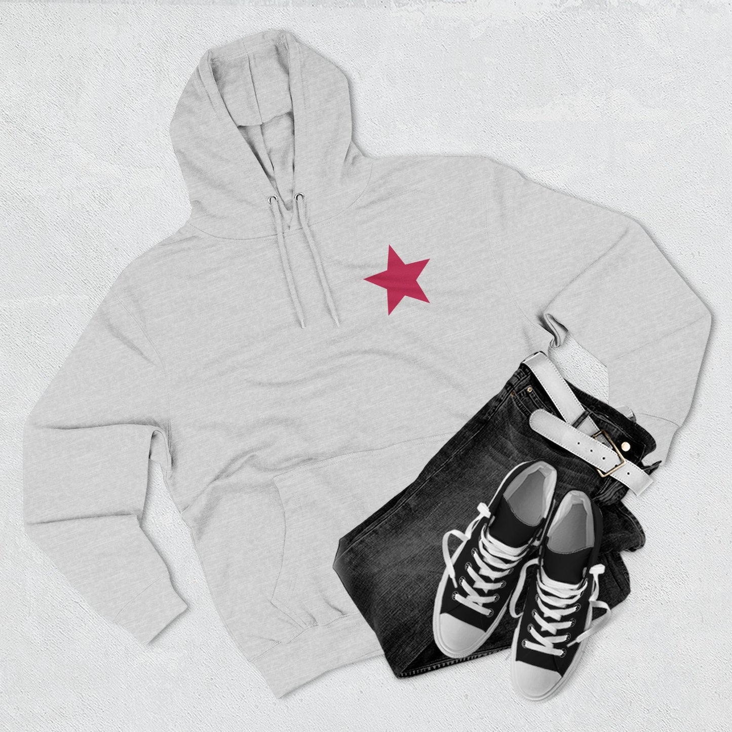 You Are a Star Fleece Hoodie, Cozy Hoodie, Inspirational Apparel, Gift for Encouragement, Motivational Fashion
