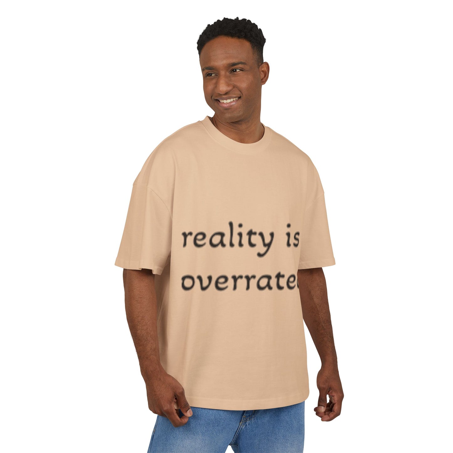 Reality Is Overrated Box Tee - Trendy Cotton T-Shirt, Casual Wear, Gift for Friends, Street Style, Summer Fashion