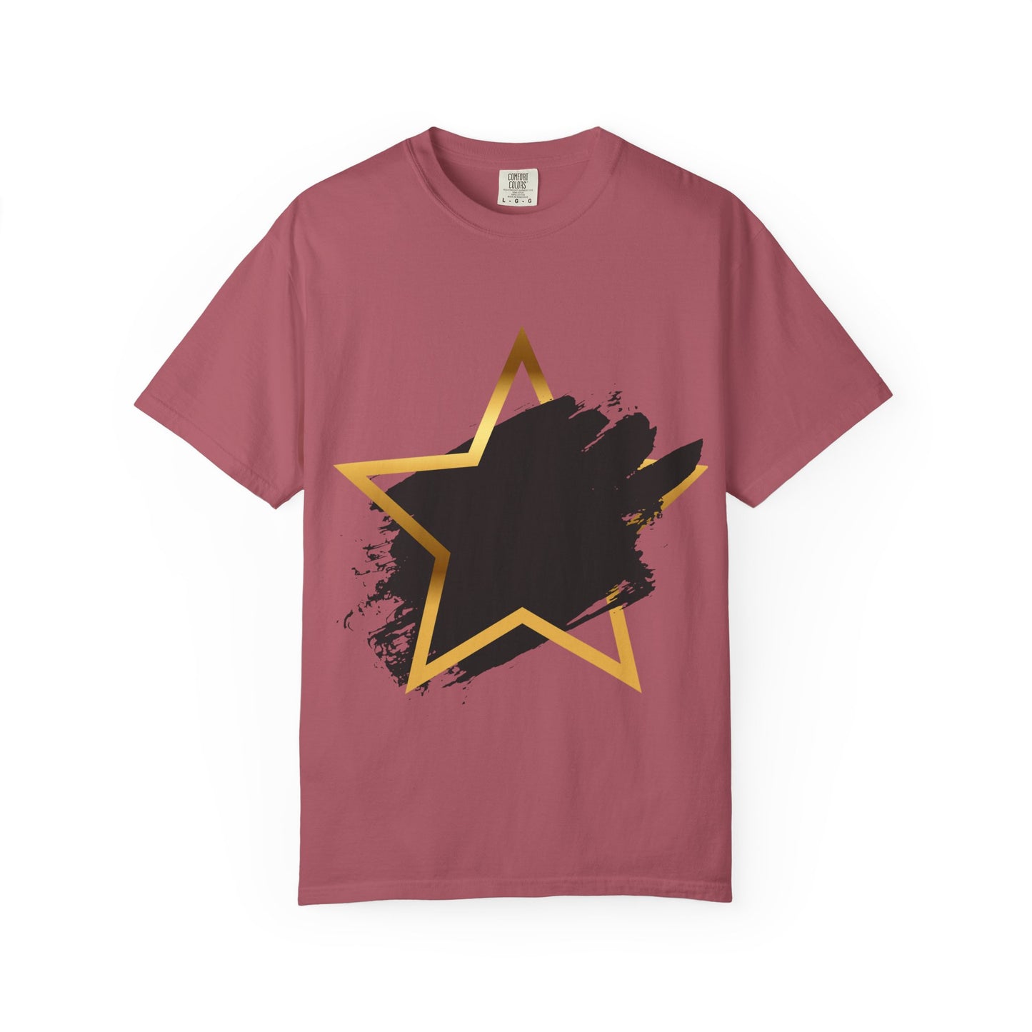 Stylish Star Graphic T-shirt - Casual Wear, Gift for Friends, Summer Fashion, Stylish Outfit, Everyday Casual