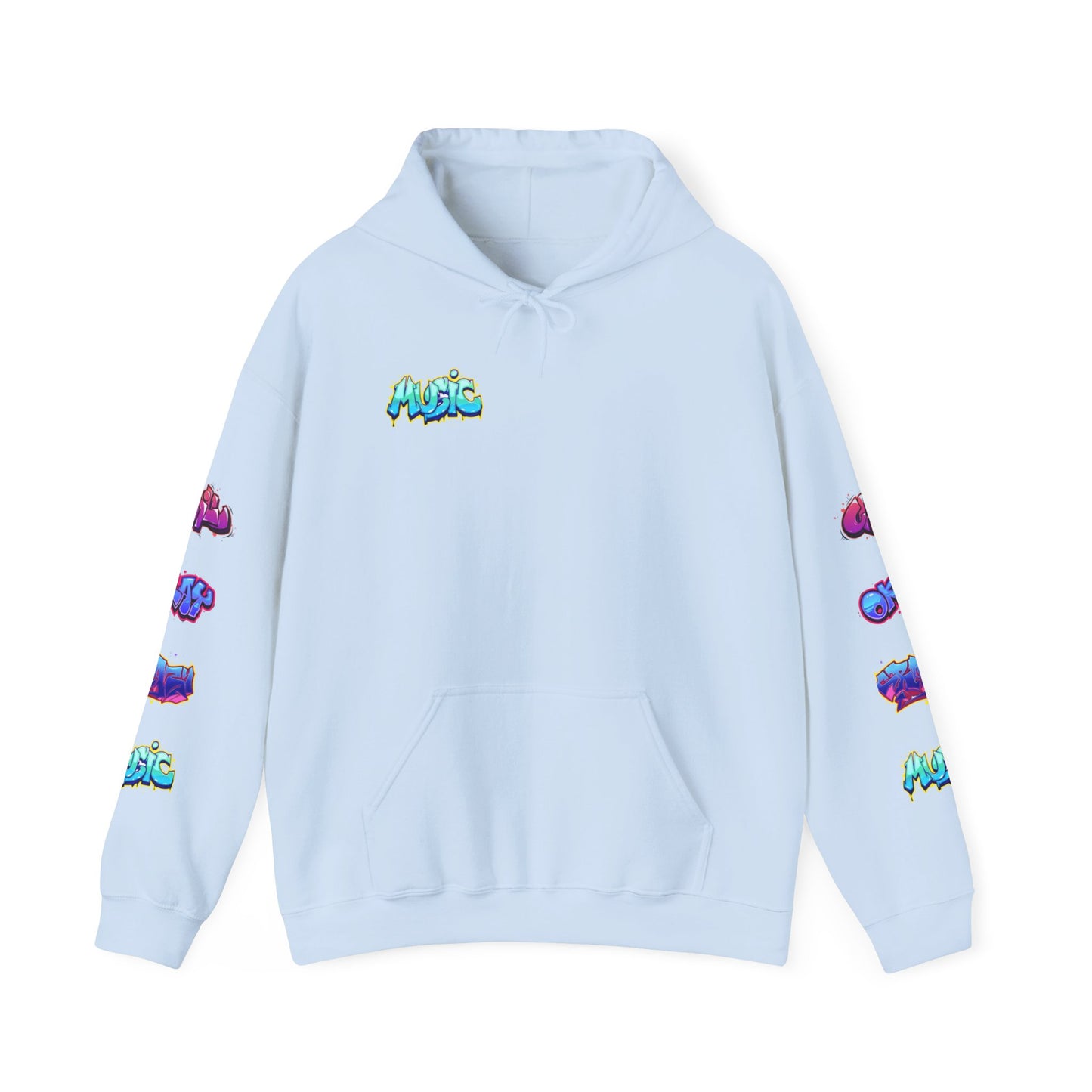 Graffiti Art  Hoodie - Cozy Streetwear, Unique Gift for Art Lovers, Perfect for Festivals, Casual Wear, Cool Graphic Sweatshirt