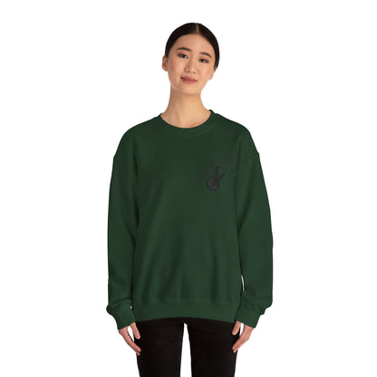 Musical Vibe Crewneck Sweatshirt, Perfect for Music Lovers, Gift, Cozy Style for Concerts, Casual Wear, Thoughtful Present