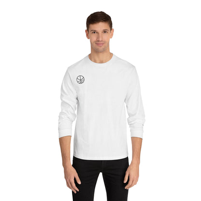 Minimalist Graphic Long Sleeve T-Shirt,  Casual Wear, Everyday Comfort, Stylish Layering Essential, Gift for Friends