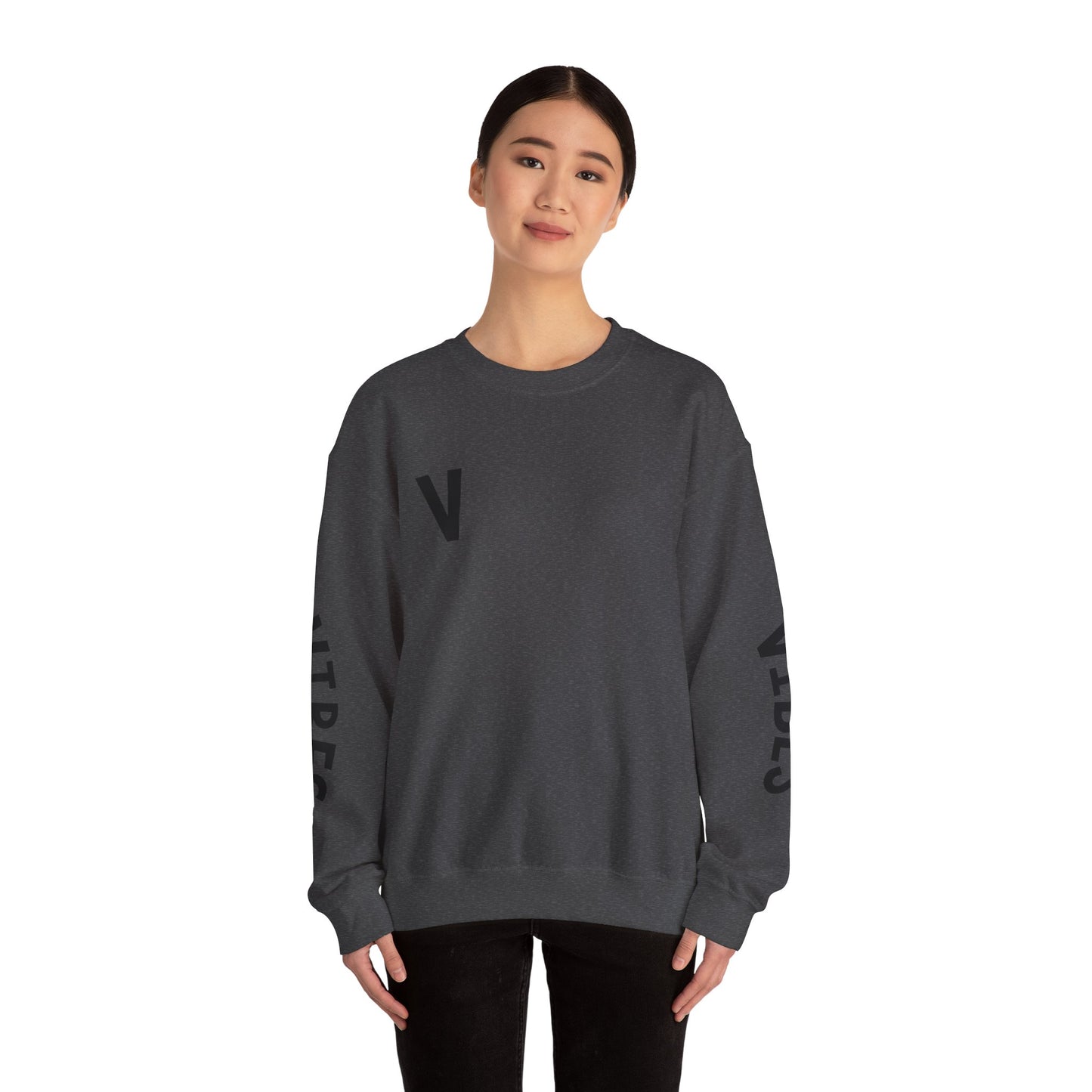 Vibes  Heavy Blend™ Crewneck Sweatshirt - Cozy, Casual, Trendy, Gift for Her/Him, Perfect for Fall/Winter