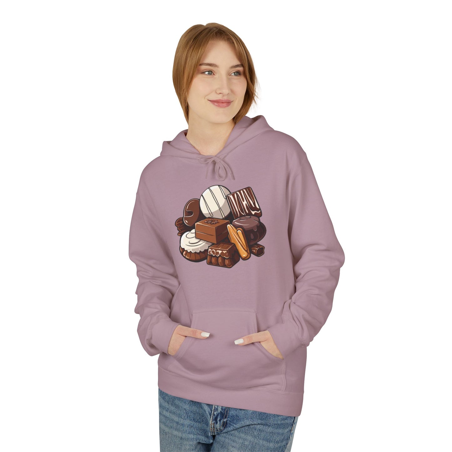 Indulgent Treats Hoodie - Perfect for Dessert Lovers, Cozy Gift, Snack Enthusiast Apparel, Sweet Tooth Hoodie, Funny Dessert Wear