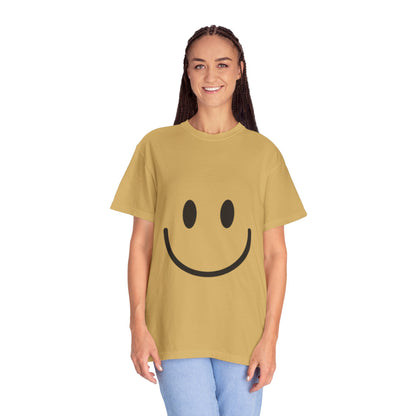 Smiley Face  T-Shirt, Fun Graphic Tee, Casual Wear, Gift for Friends, Positive Vibes Shirt, Happy Birthday Gift, Summer Essentials
