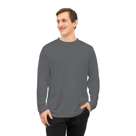 Performance Long Sleeve Shirt, Athletic Wear, Sports Top, Casual Outfit, Workout Shirt, Gift for Fitness Lovers