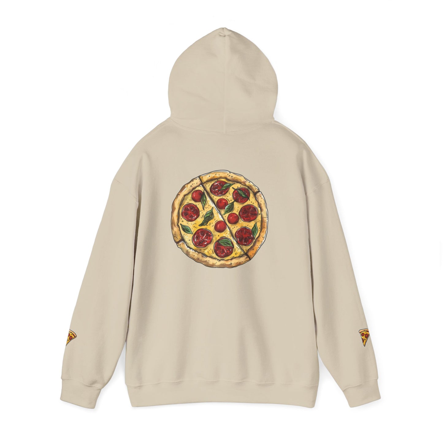 pizza design Heavy Blend™ Hooded Sweatshirt